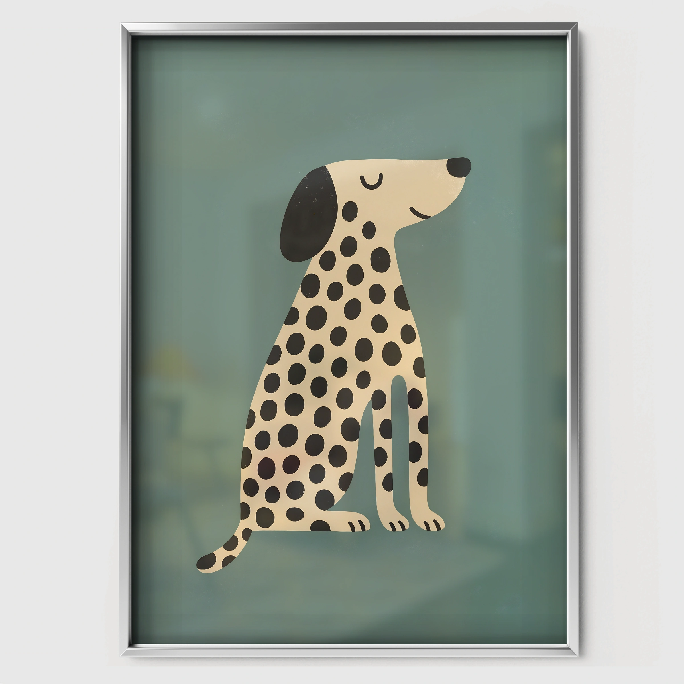 Cool Kids Club Arch Nursery Print - white framed nursery wall art print