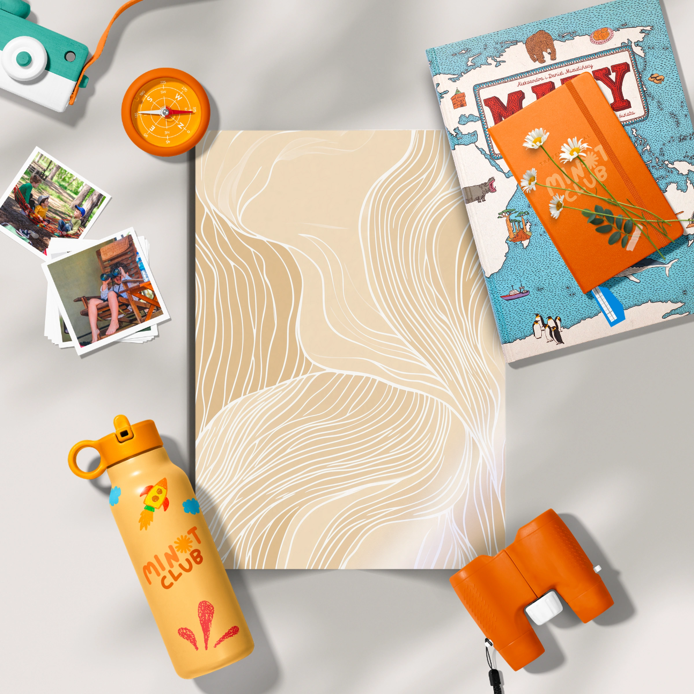 Abstract Lines Nursery Print