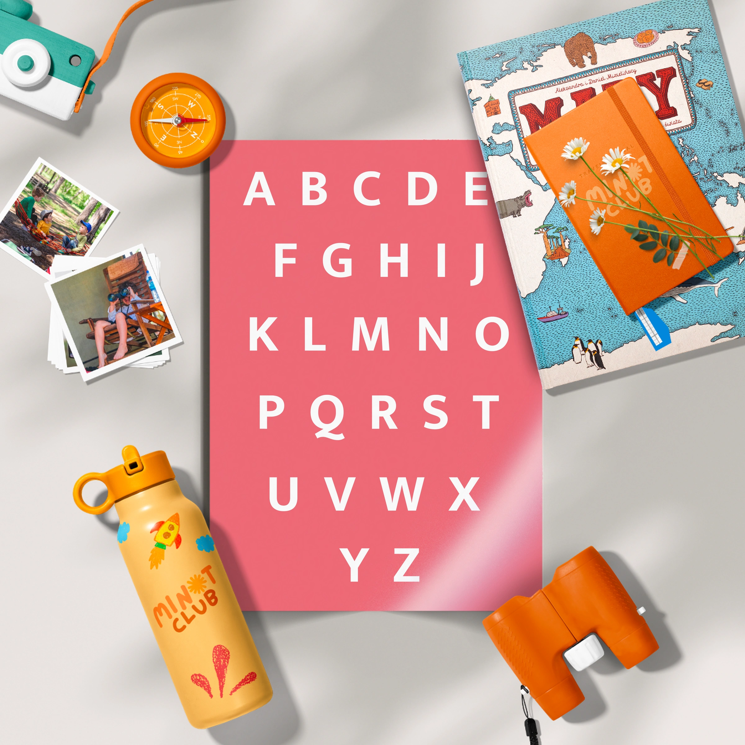 Alphabet Chart Nursery Print