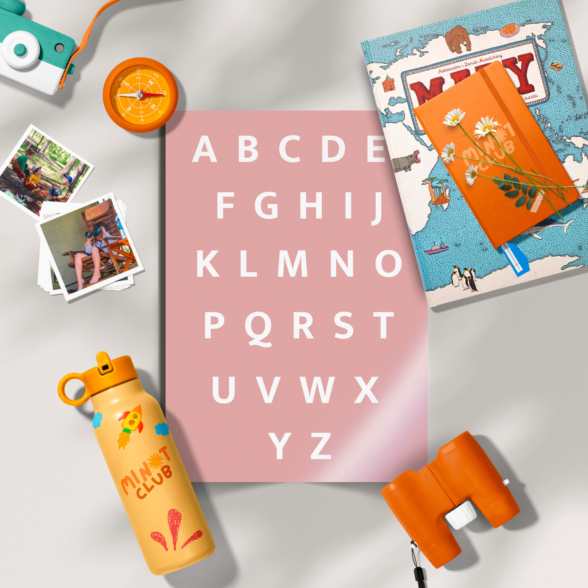 Alphabet Chart Two Nursery Print