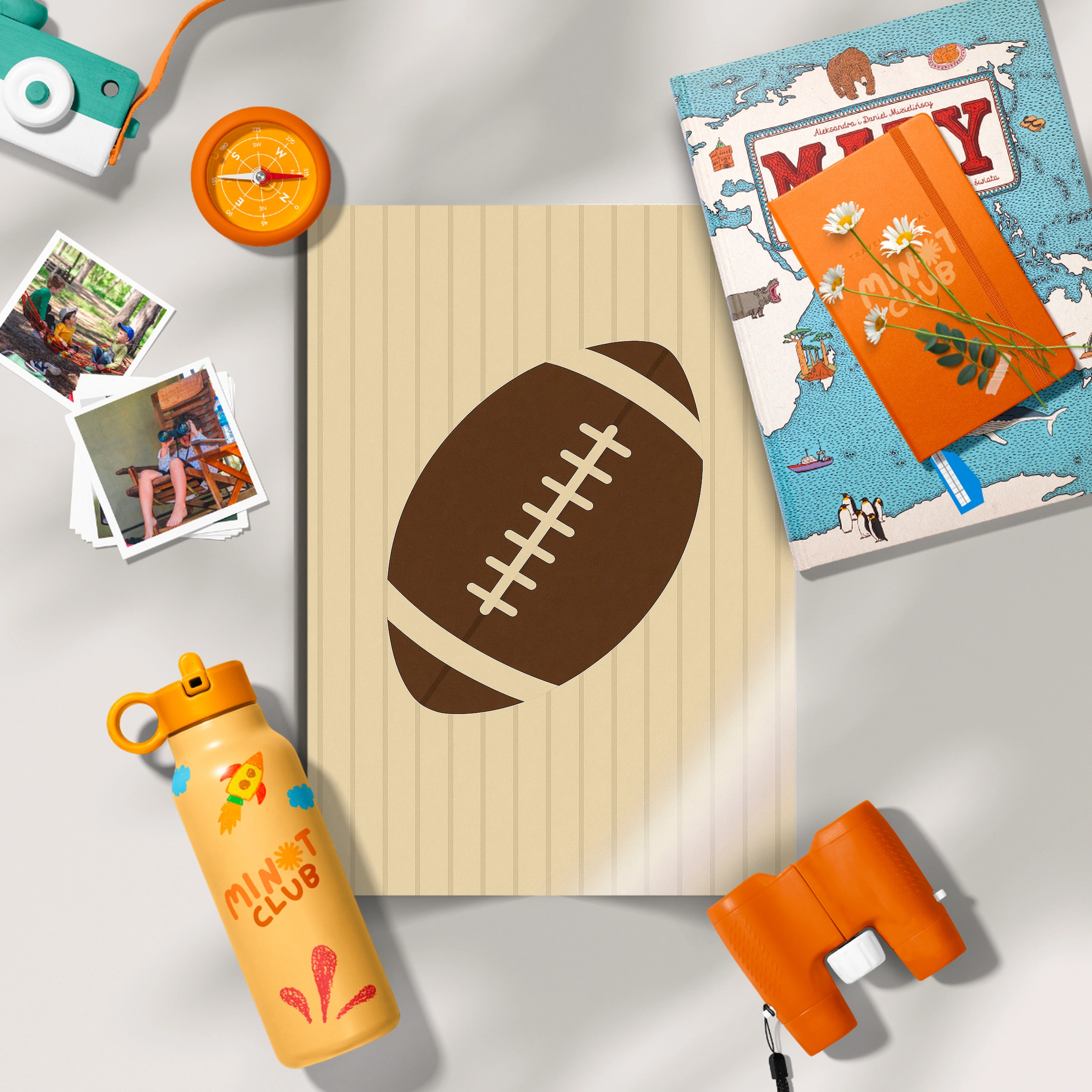 American Football Nursery Print