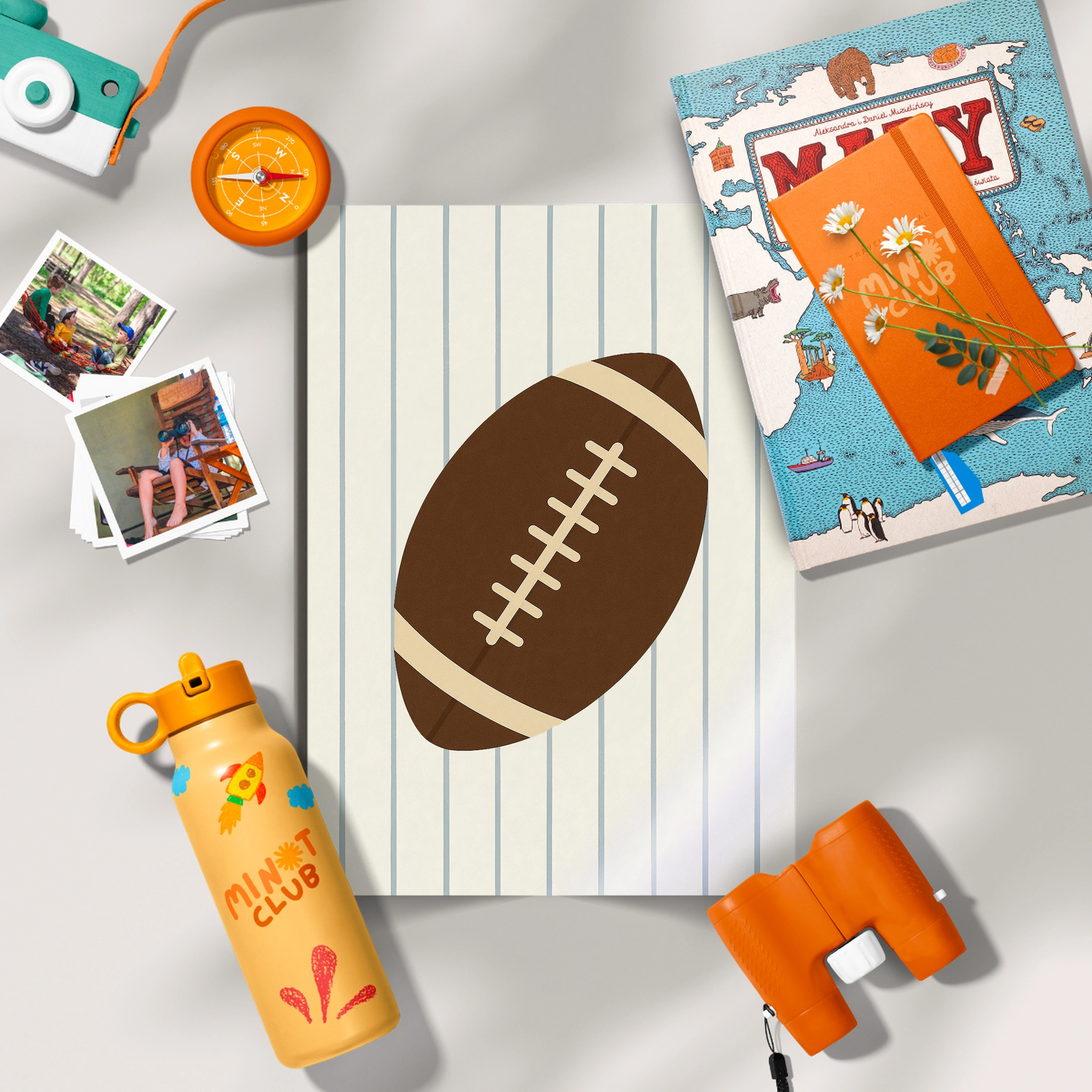 American Football Two Nursery Print