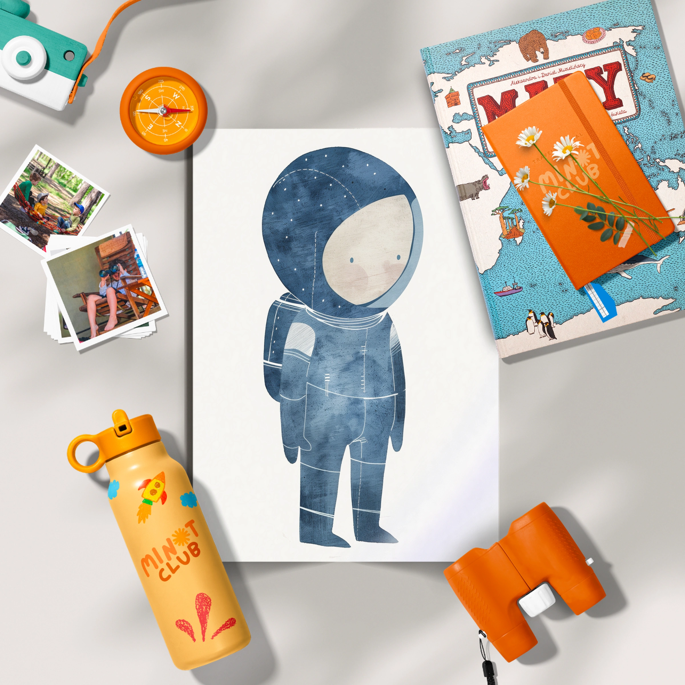 Astronaut Suit Nursery Print