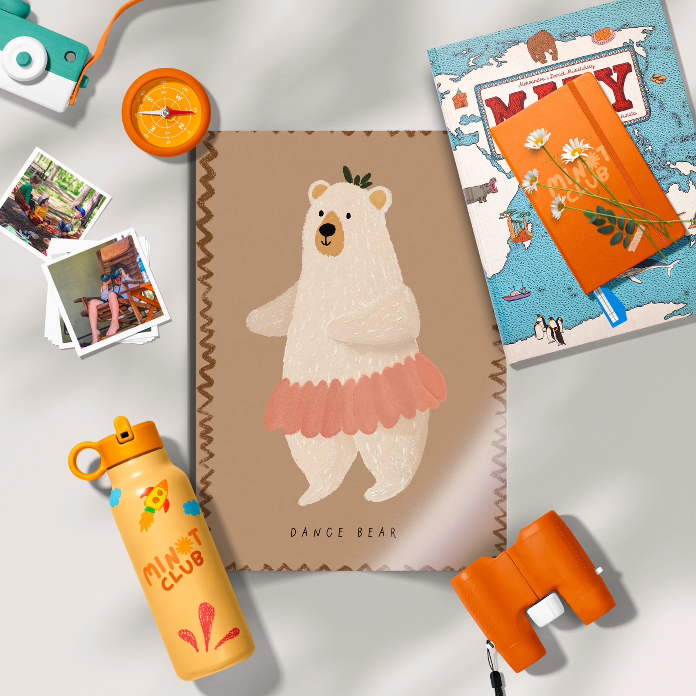 Ballerina Llama Nursery Print