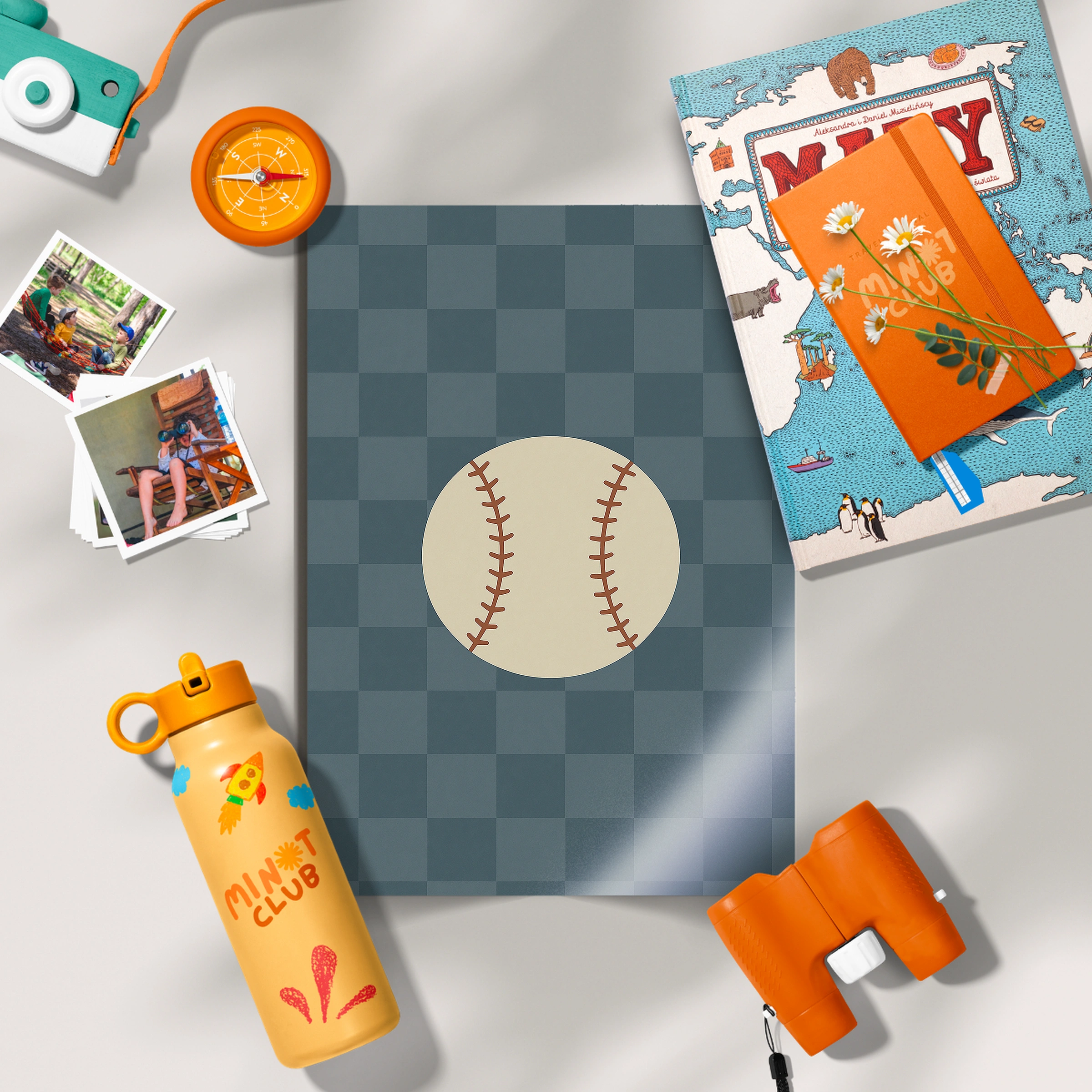 Baseball Three Nursery Print