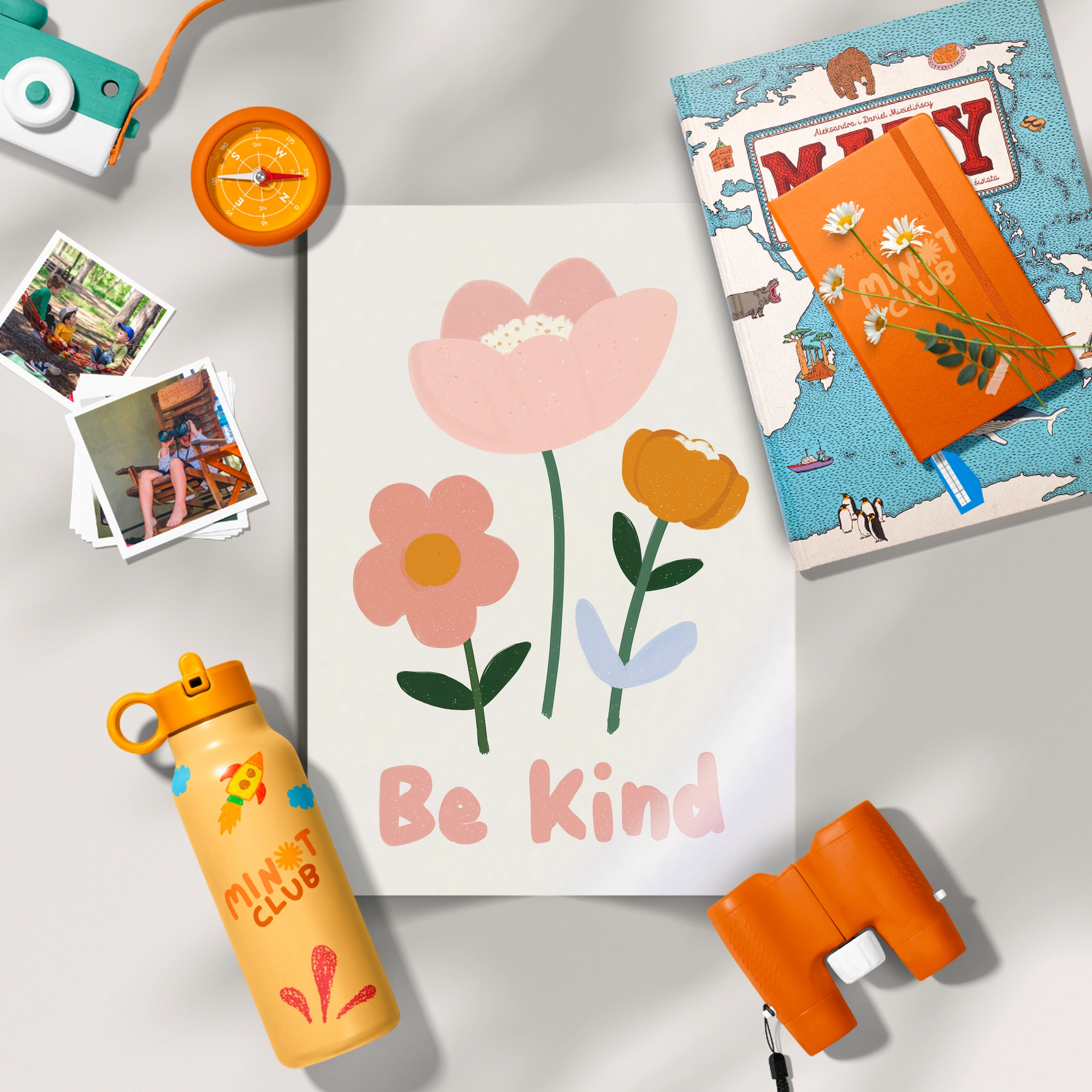 Be Kind Flower Nursery Print