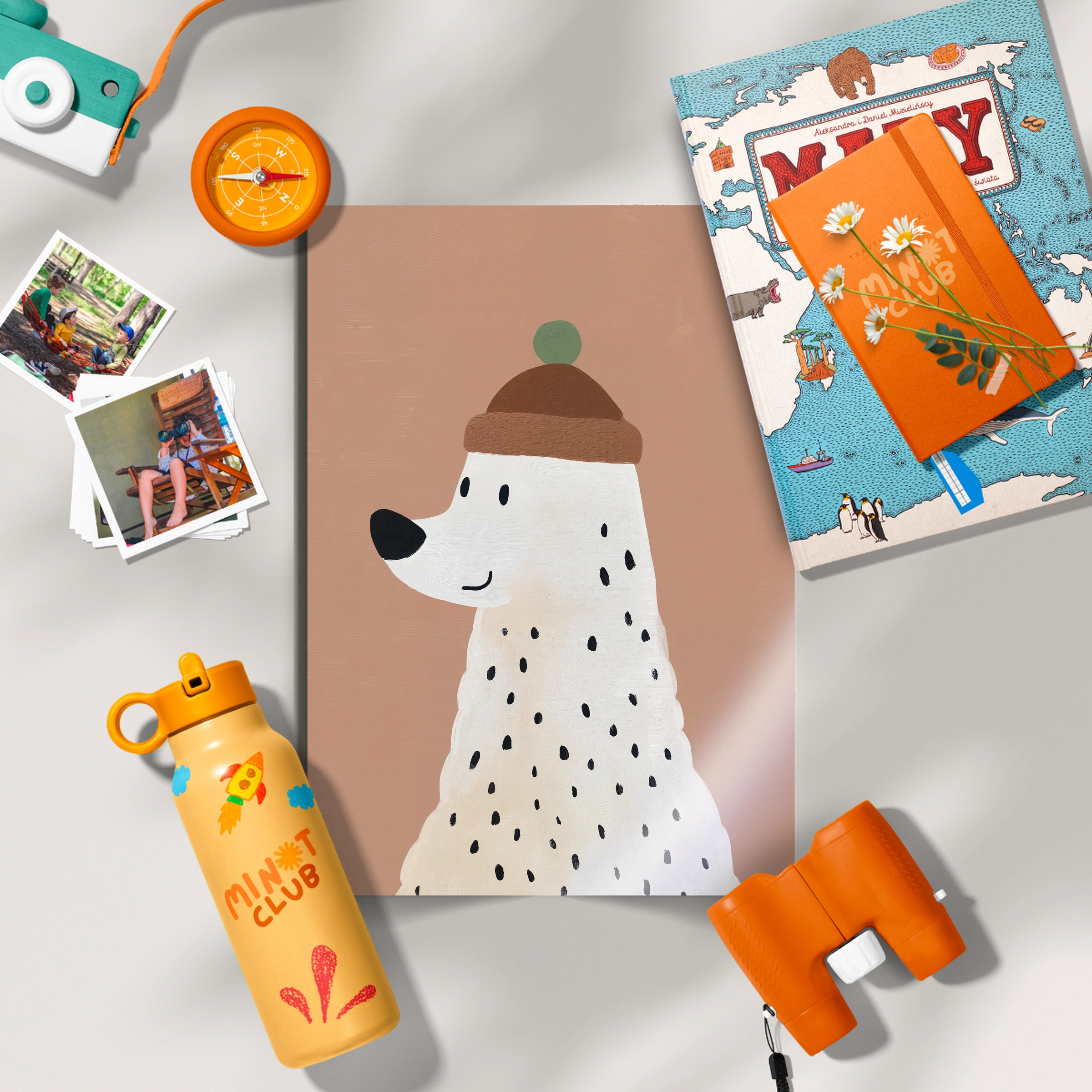 Beanie Bear Nursery Print