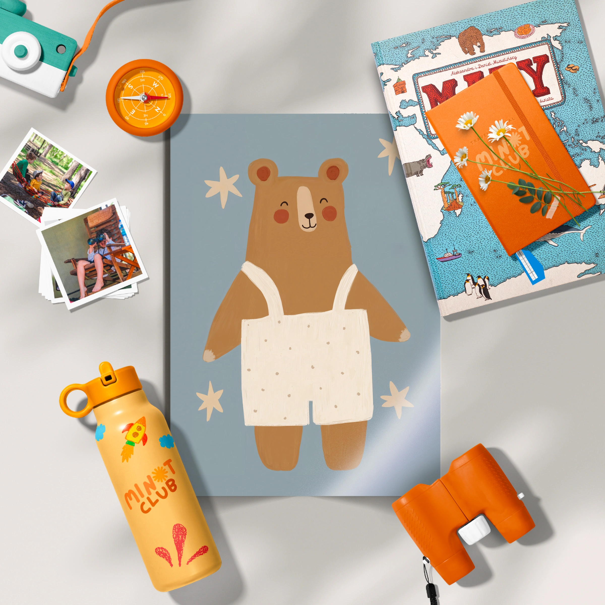 Beanie Fox Nursery Print