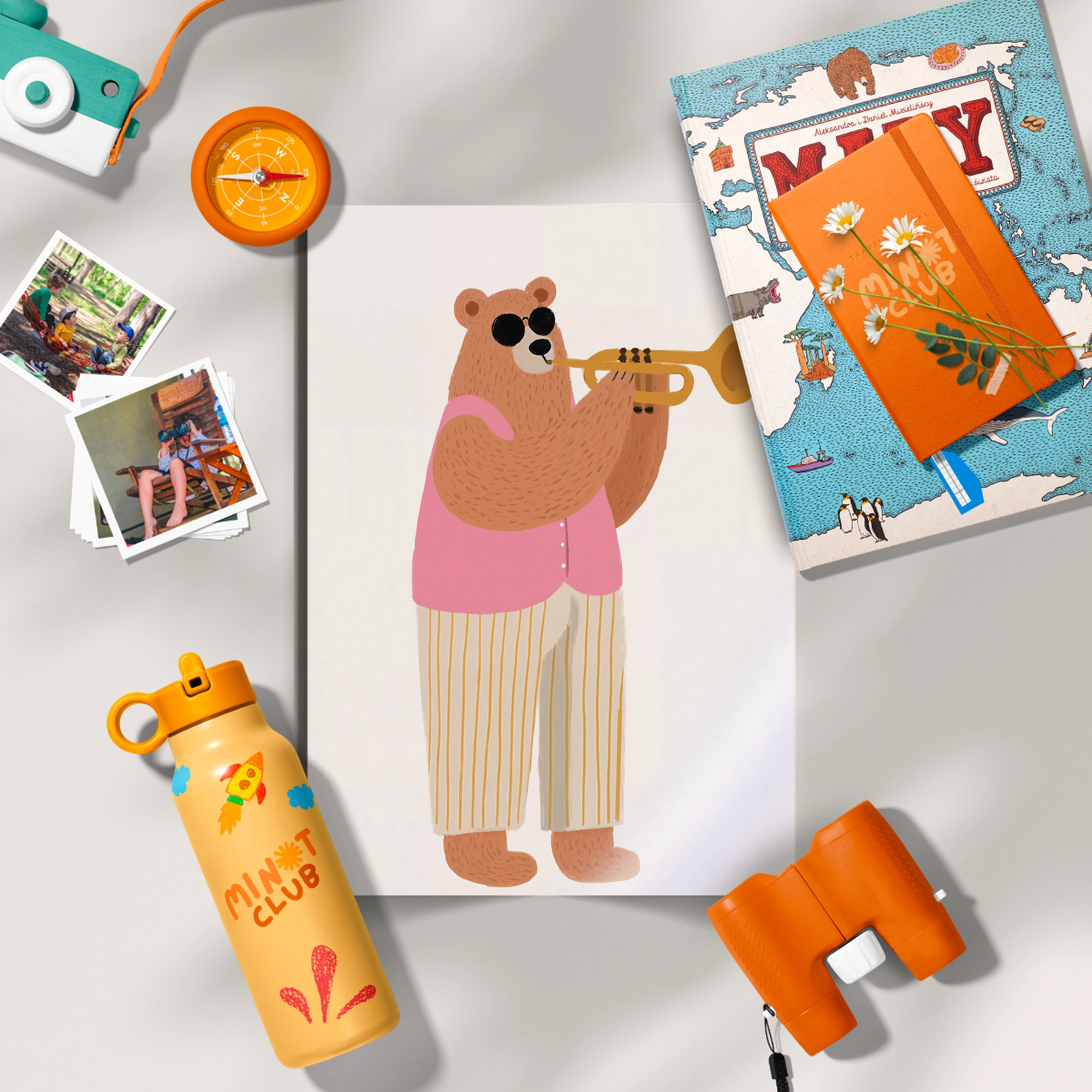 Bear Hug Nursery Print