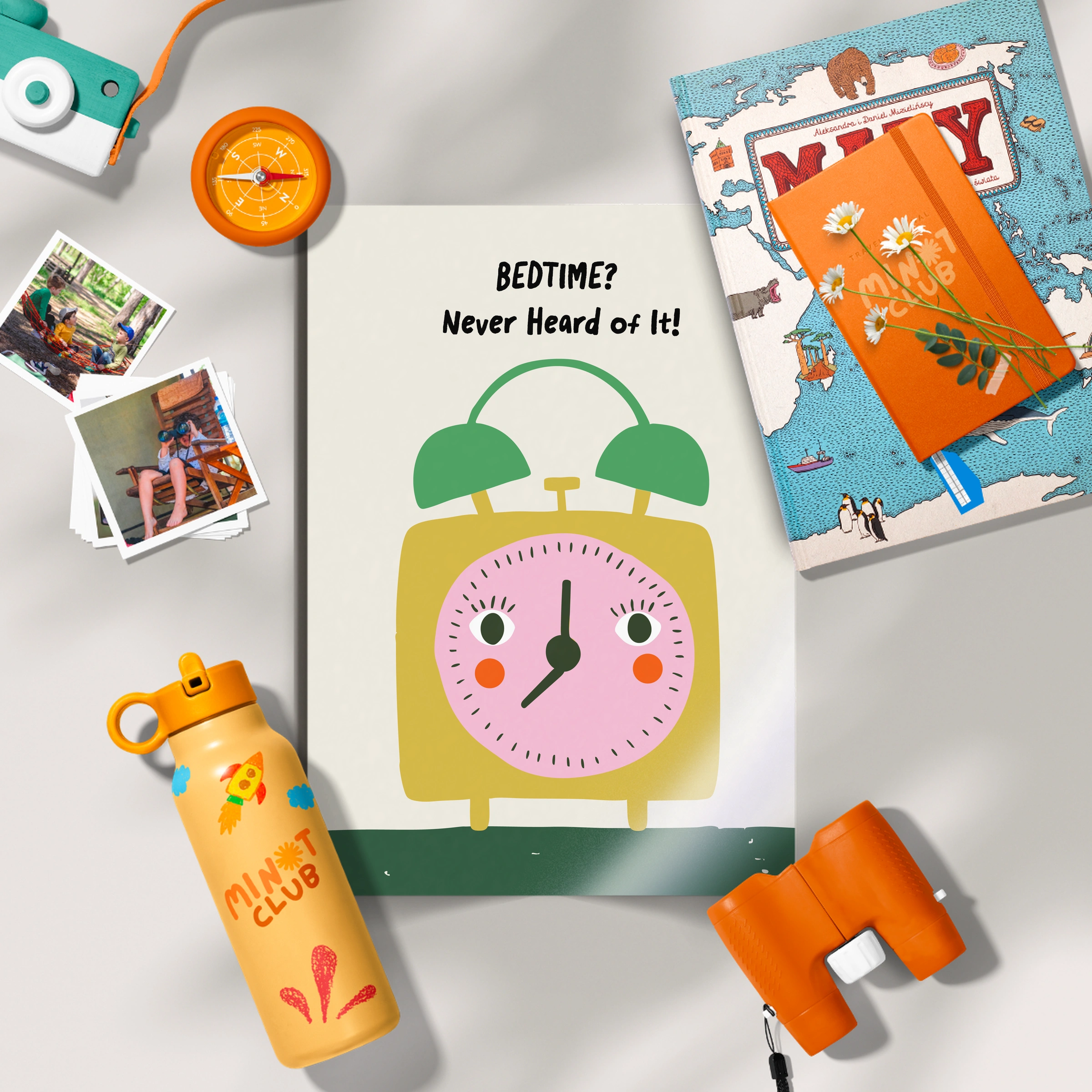 Bedtime Never Heard Of It Nursery Print
