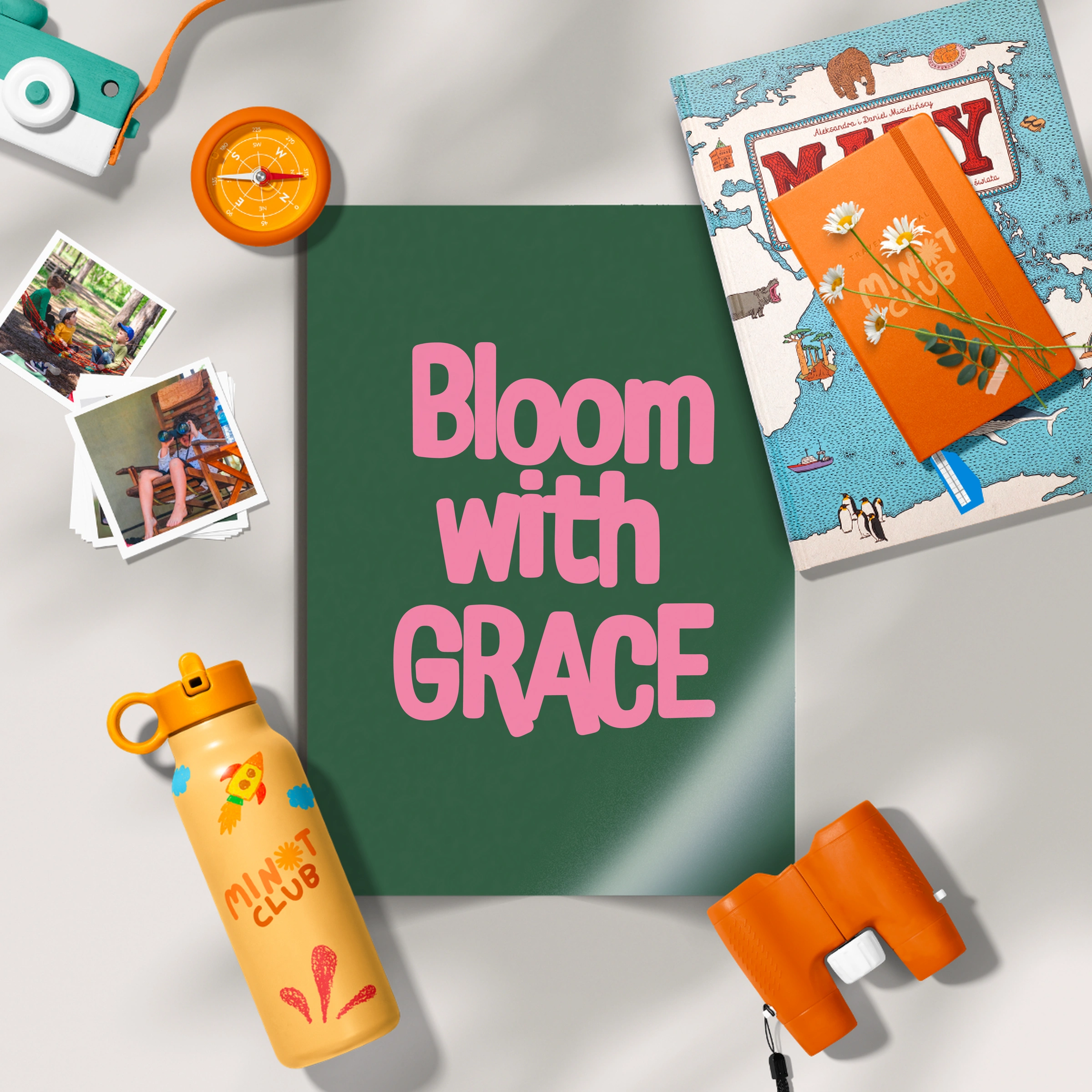 Bloom With Grace Nursery Print