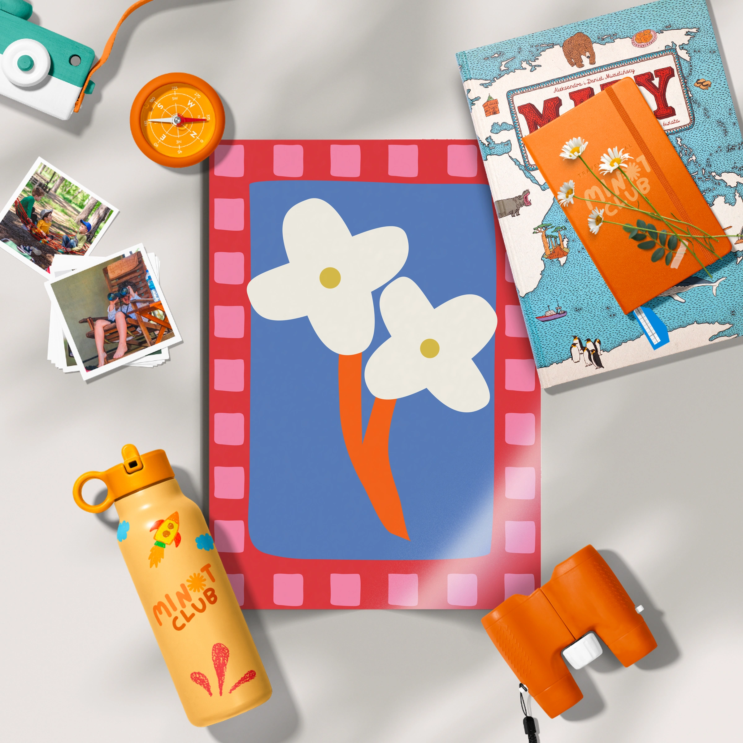 Bold Blooms Nursery Print