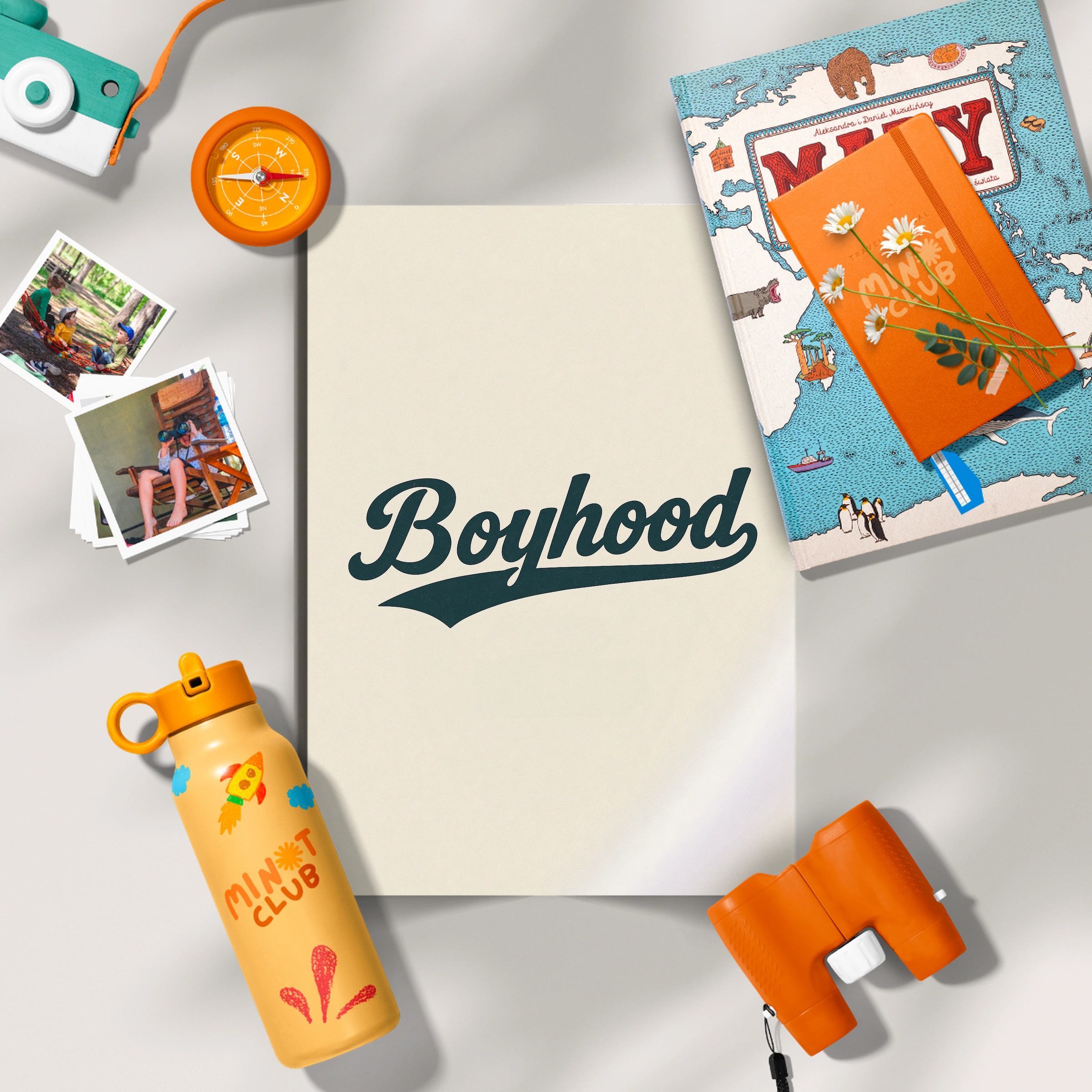 Boyhood Script Nursery Print