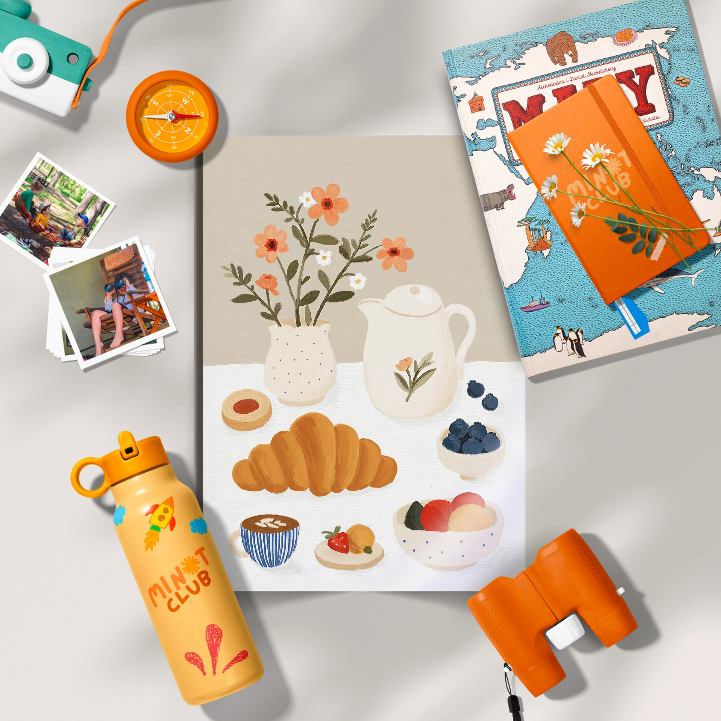 Breakfast Treats Nursery Print