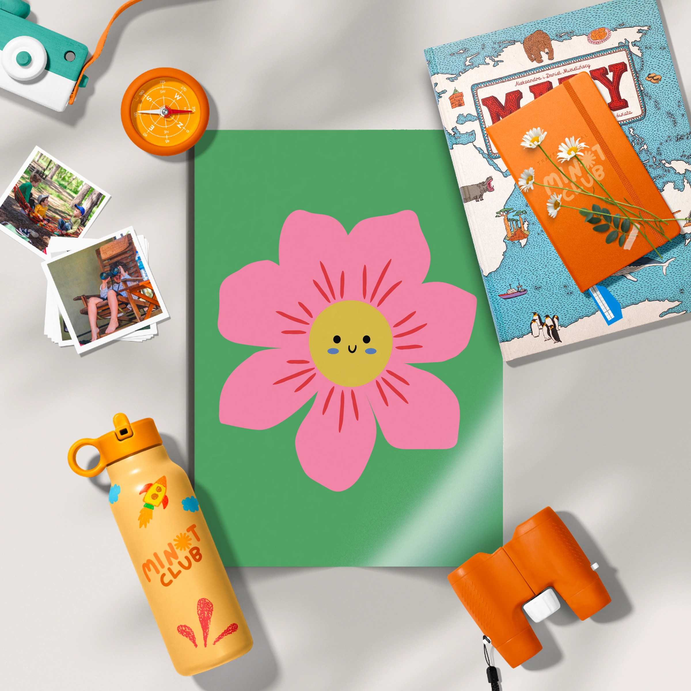 Bright Flower Nursery Print