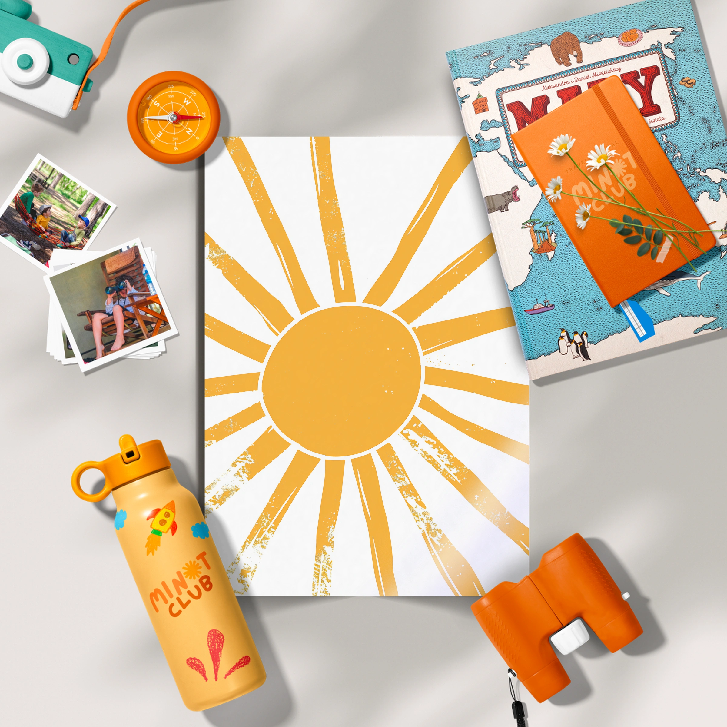 Bright Sun Nursery Print