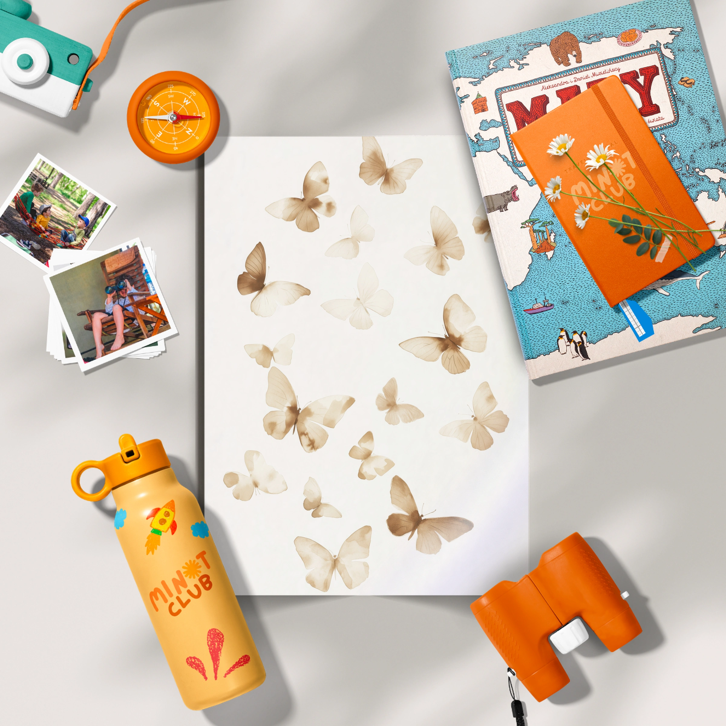 Butterflies Nursery Print