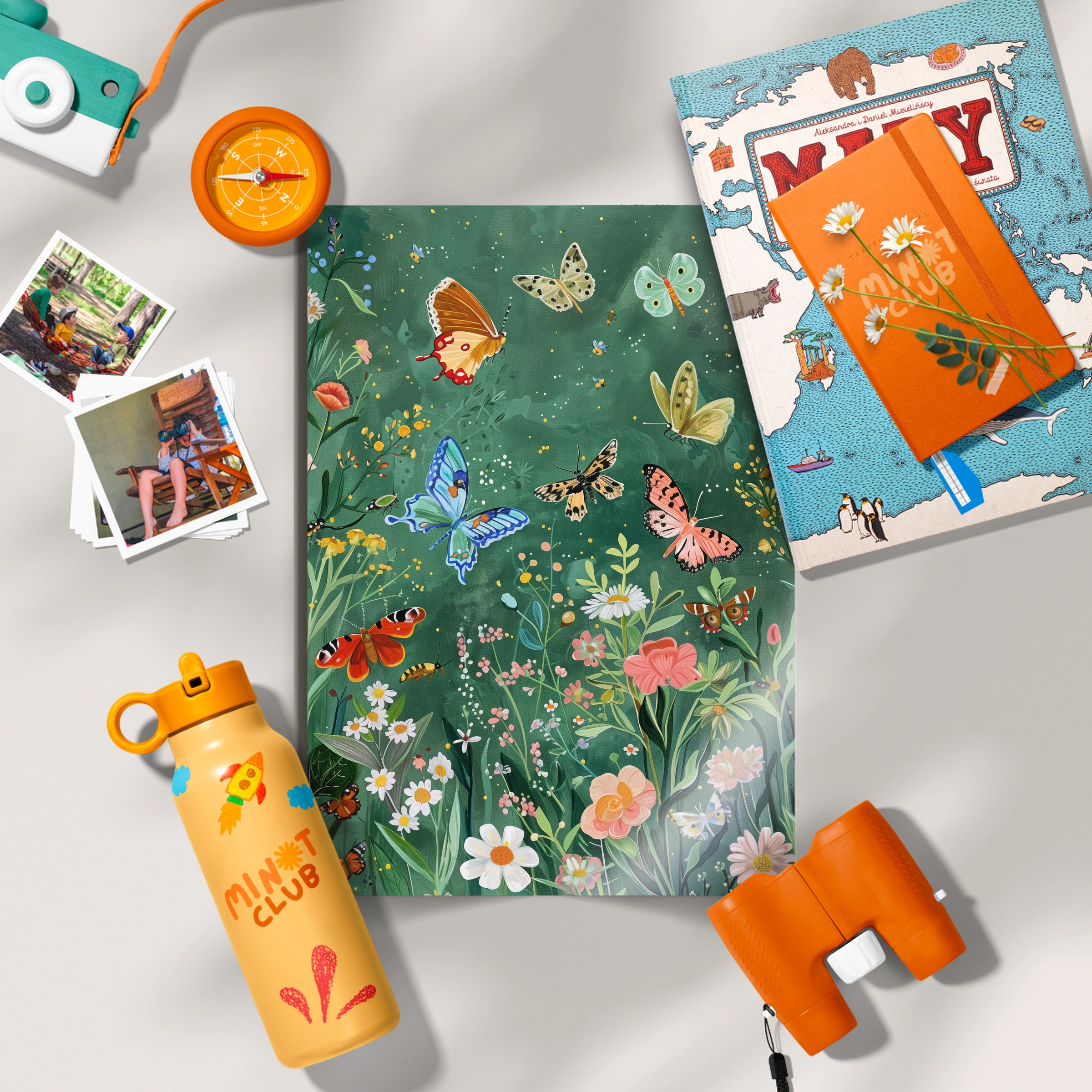 Butterfly Meadow Nursery Print