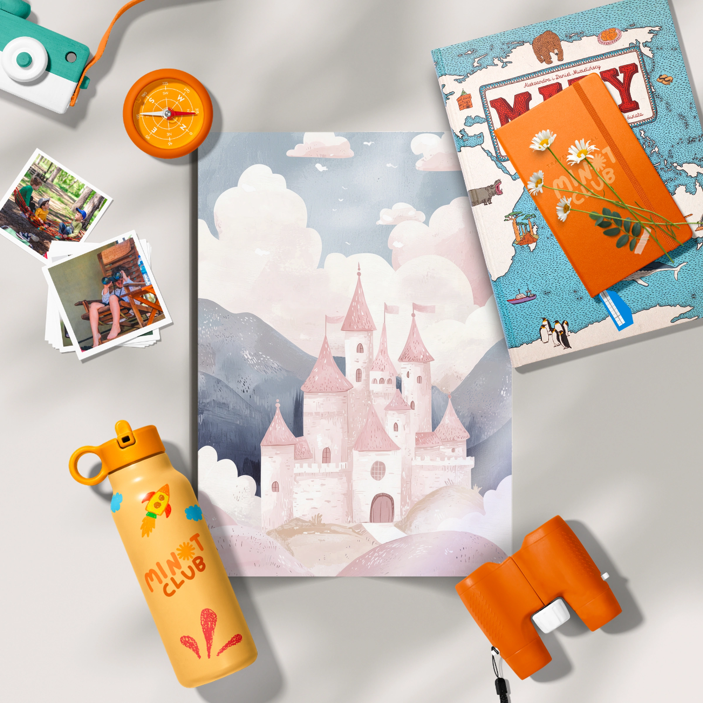 Castle in the Clouds Nursery Print