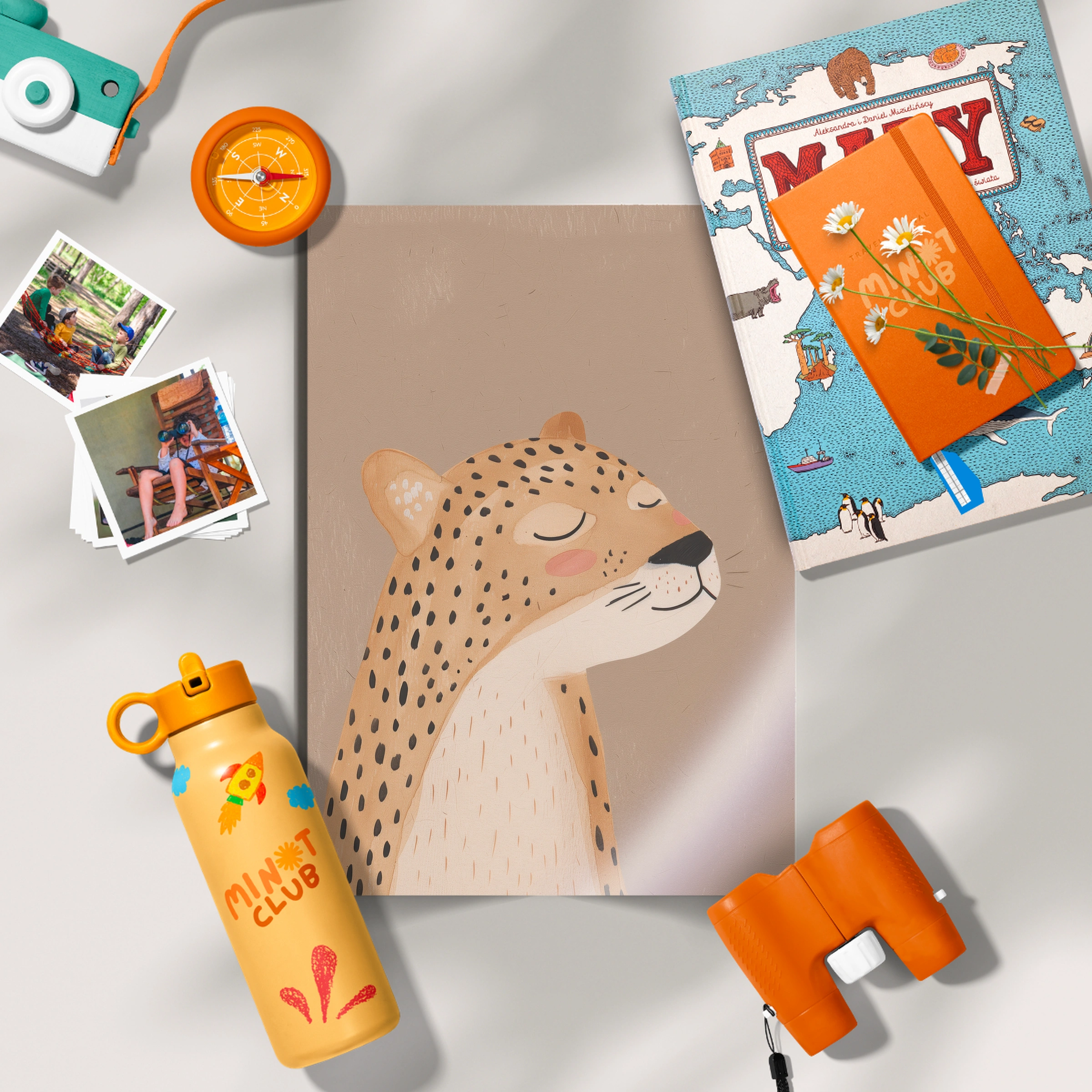 Cheetah Cub Nursery Print