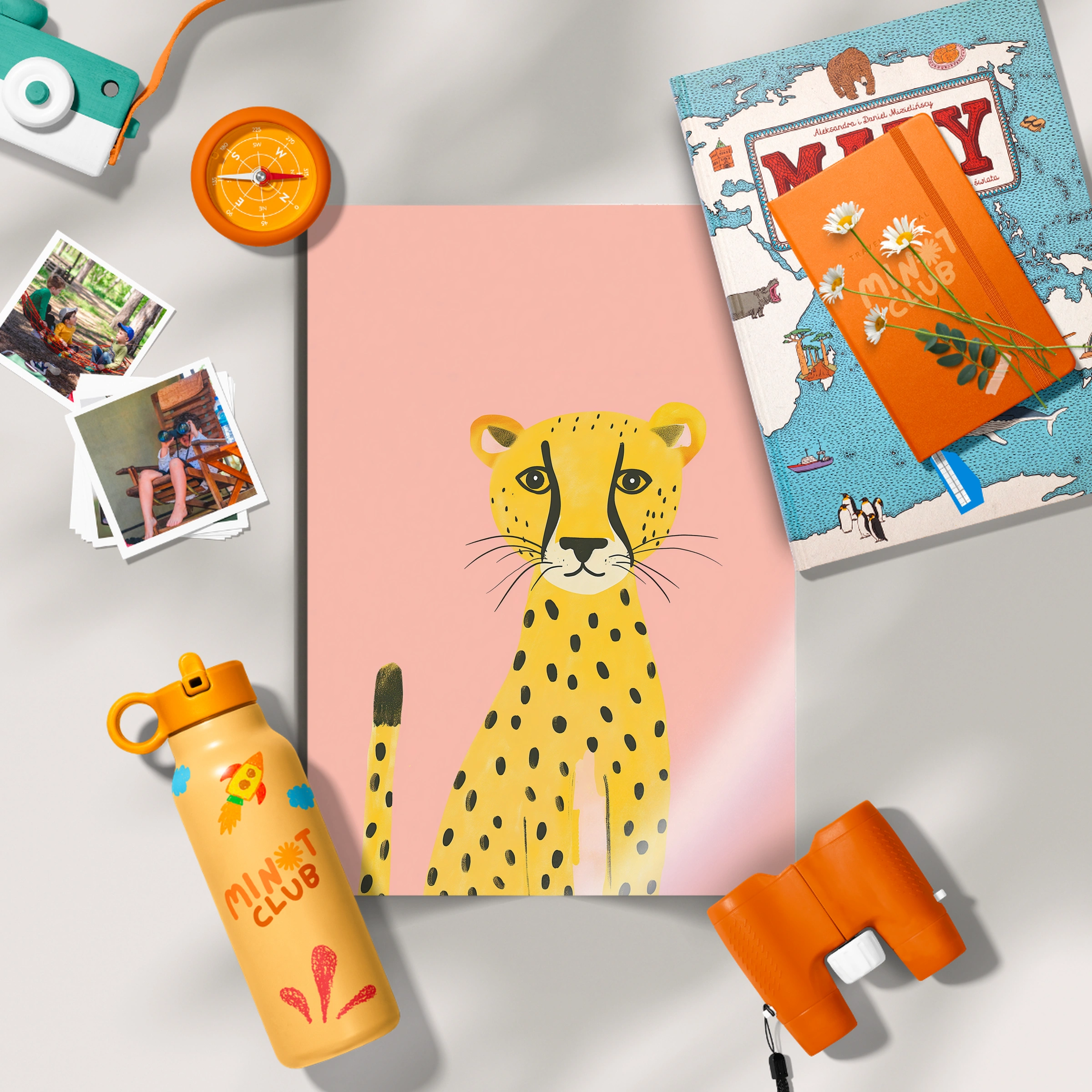 Cheetah Nursery Print