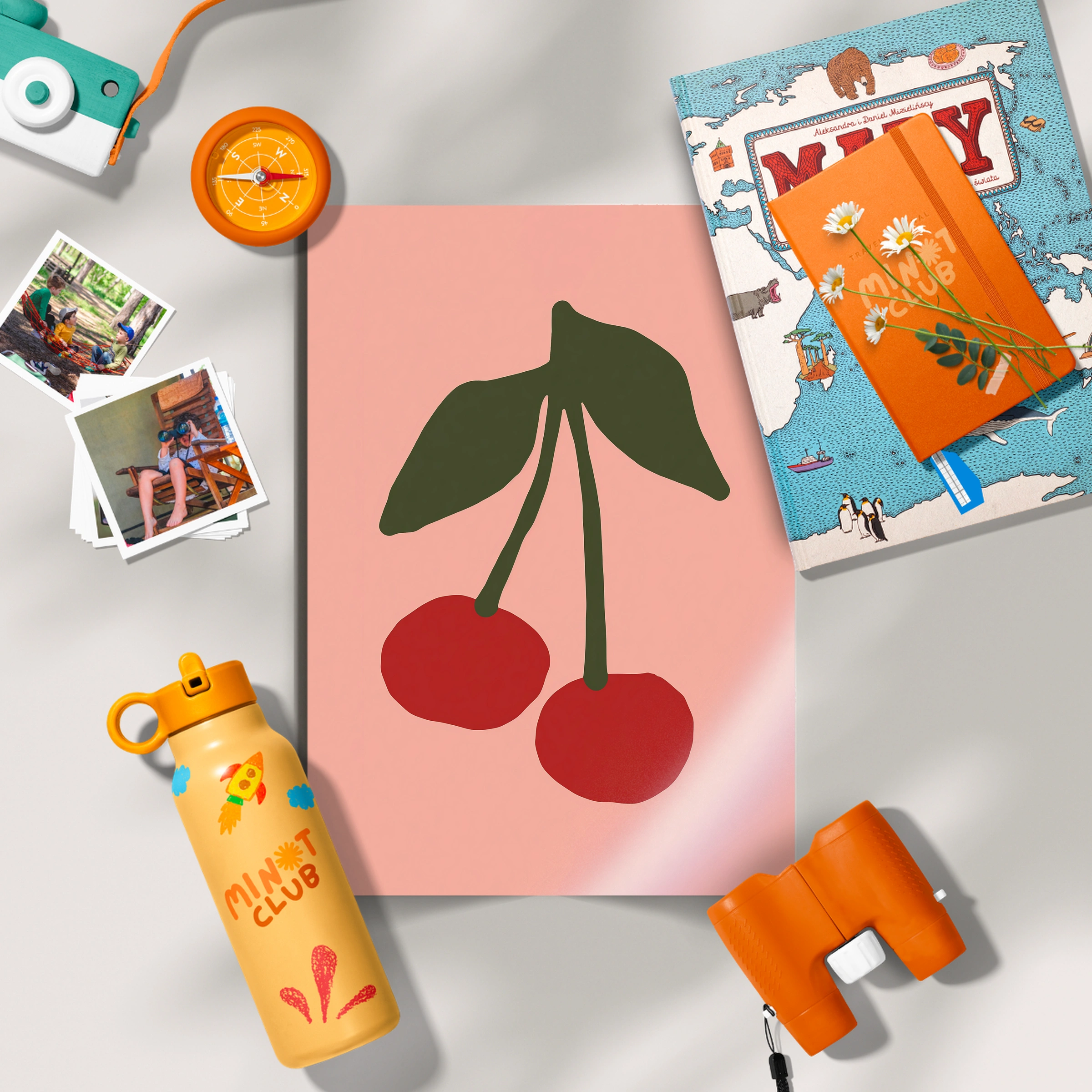 Cherries Nursery Print