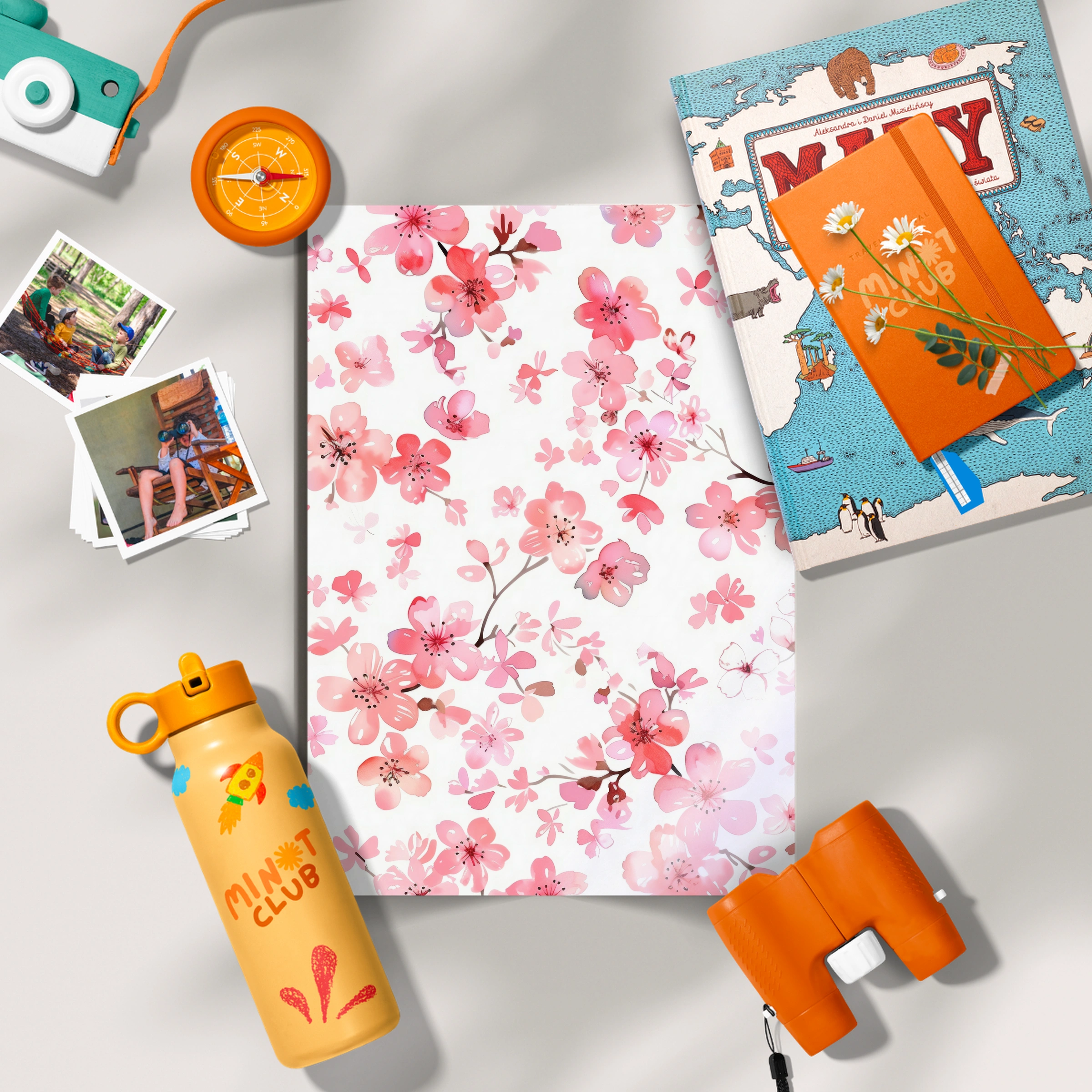 Cherry Blossom Nursery Print