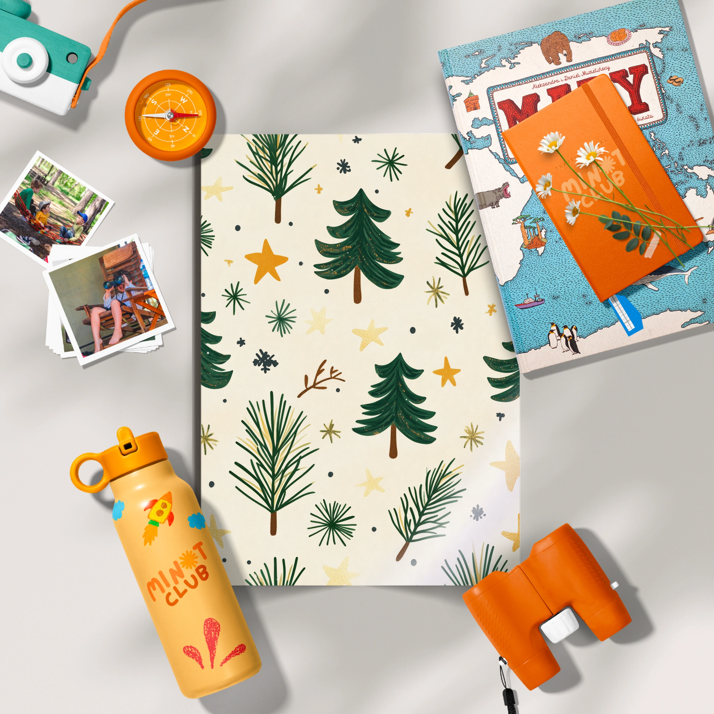 Christmas Tree Pattern Print