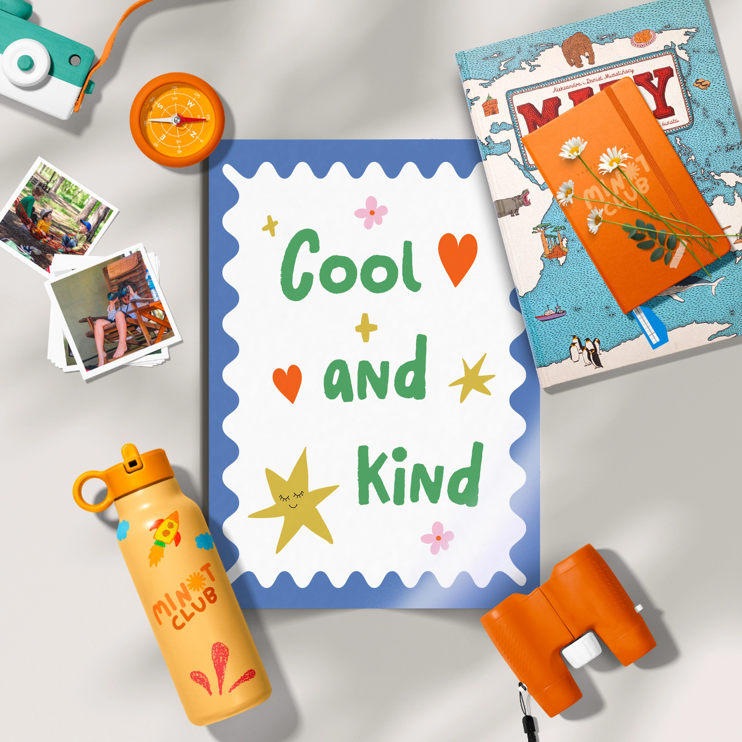 Cool And Kind Nursery Print