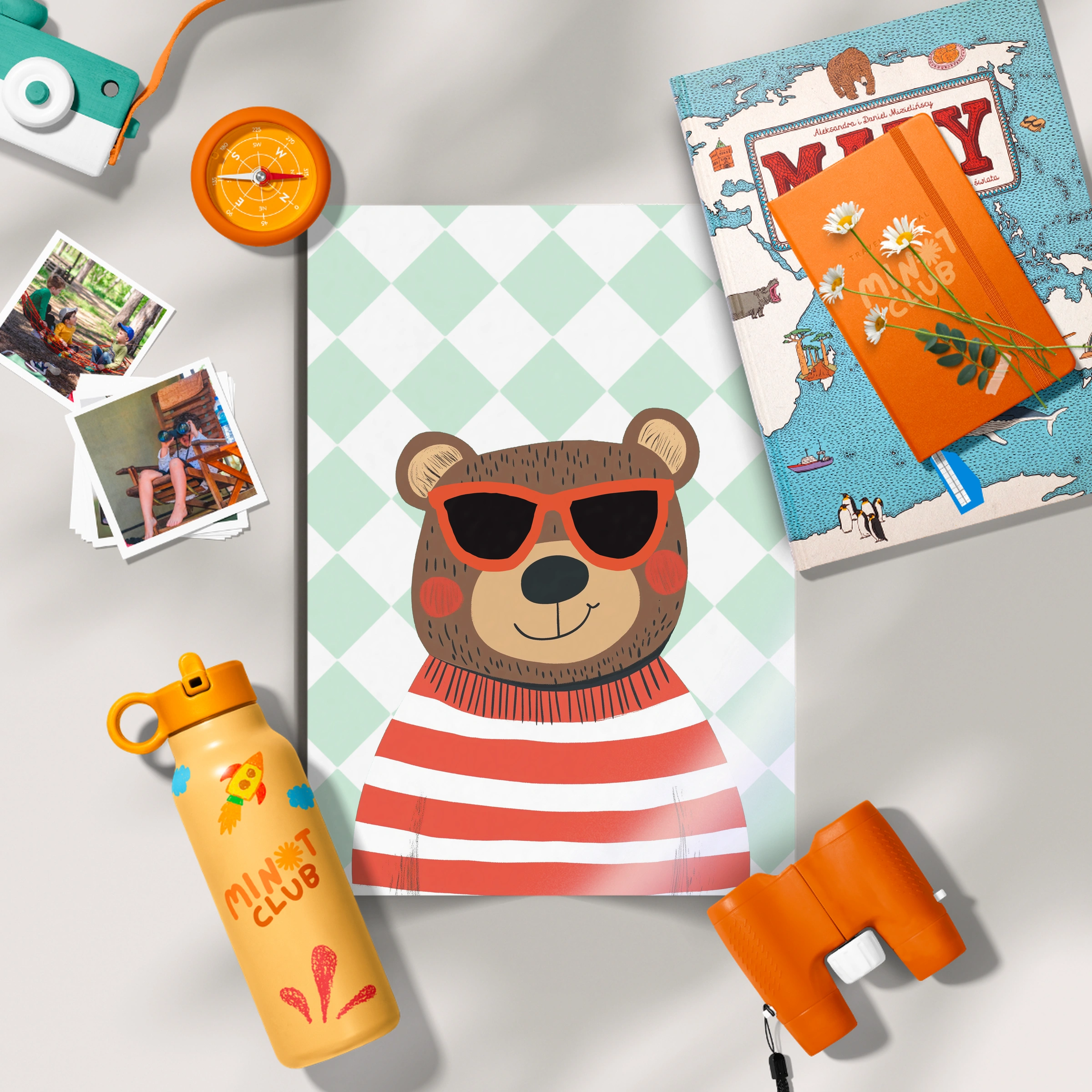 Cool Bear Nursery Print