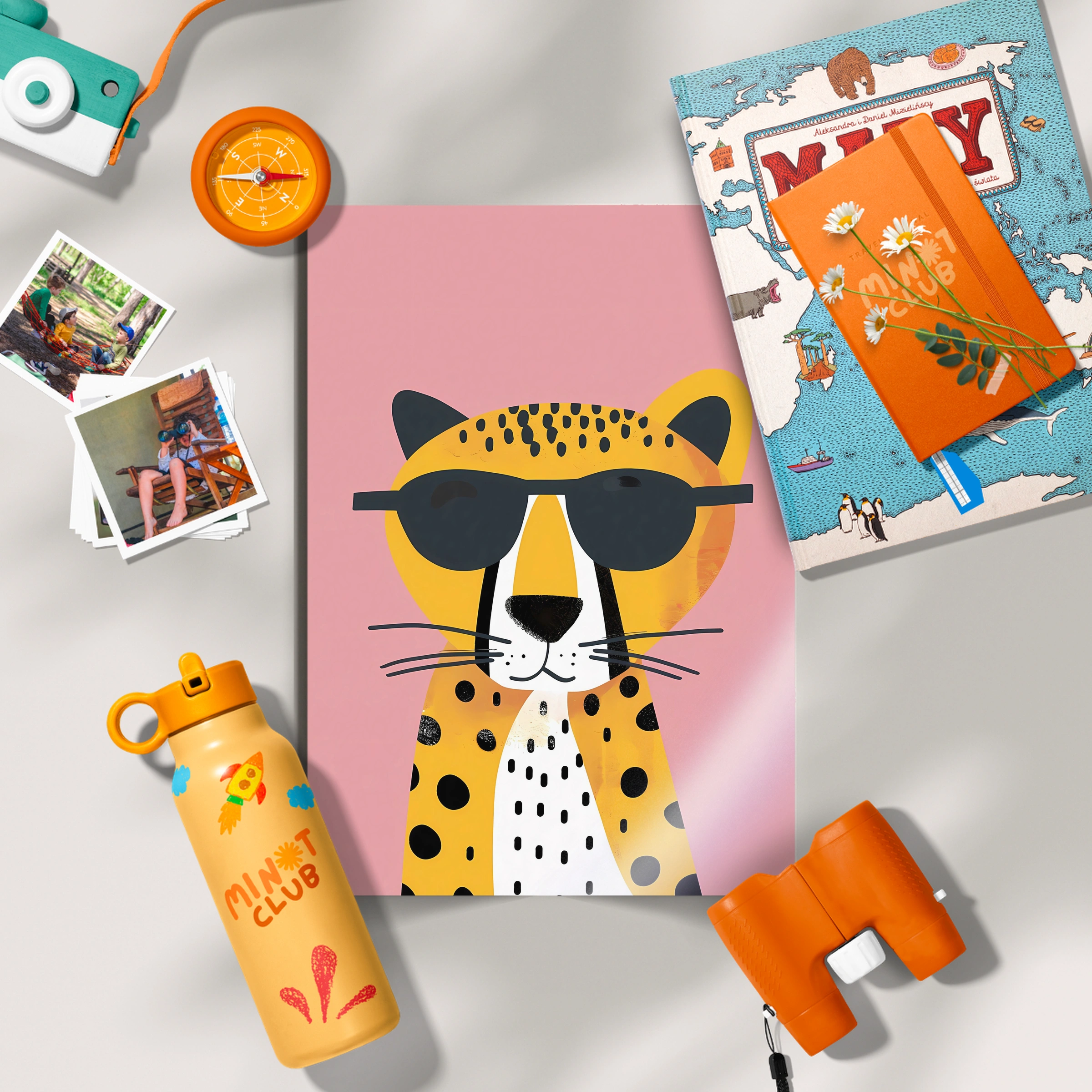 Cool Cheetah Nursery Print
