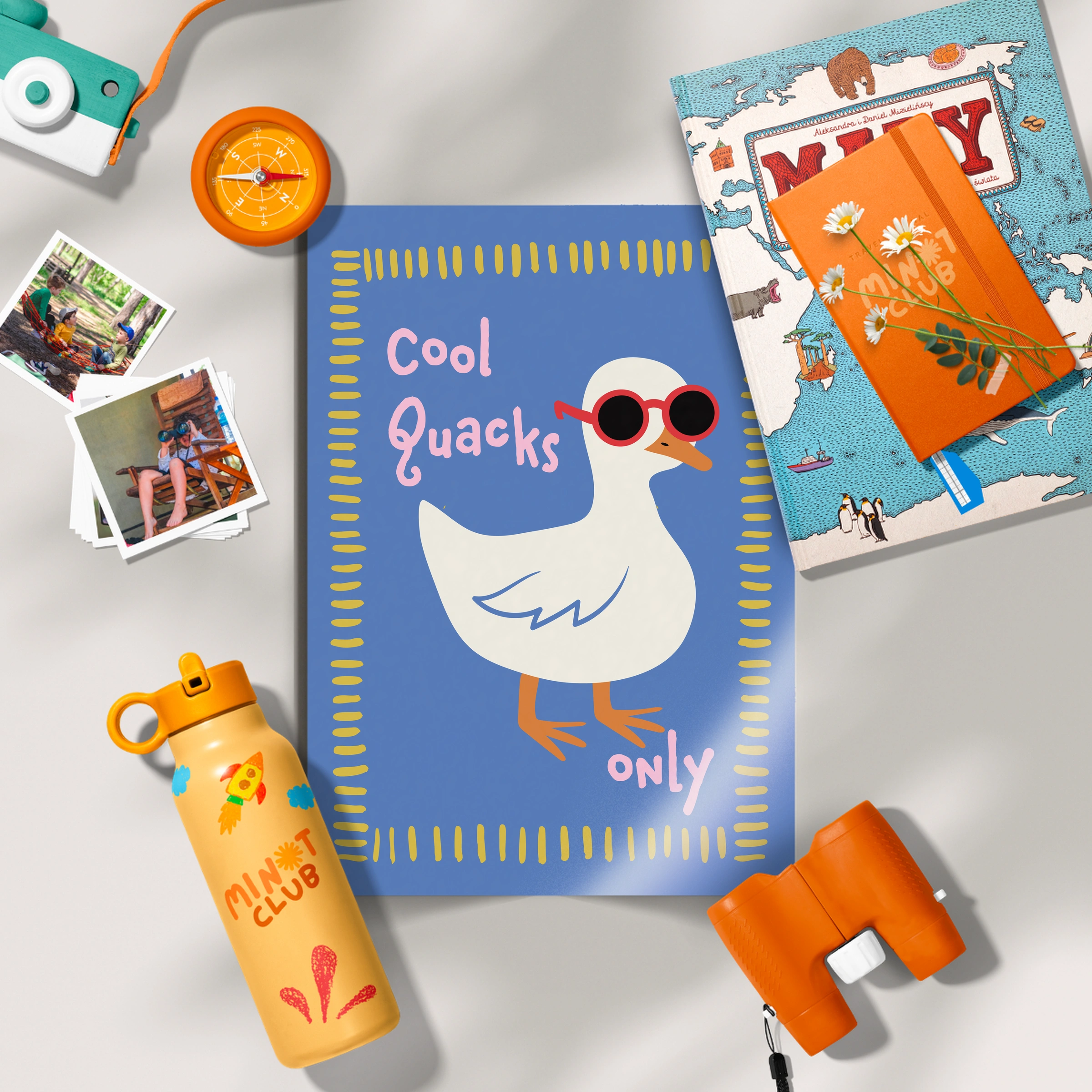 Cool Quacks Only Nursery Print