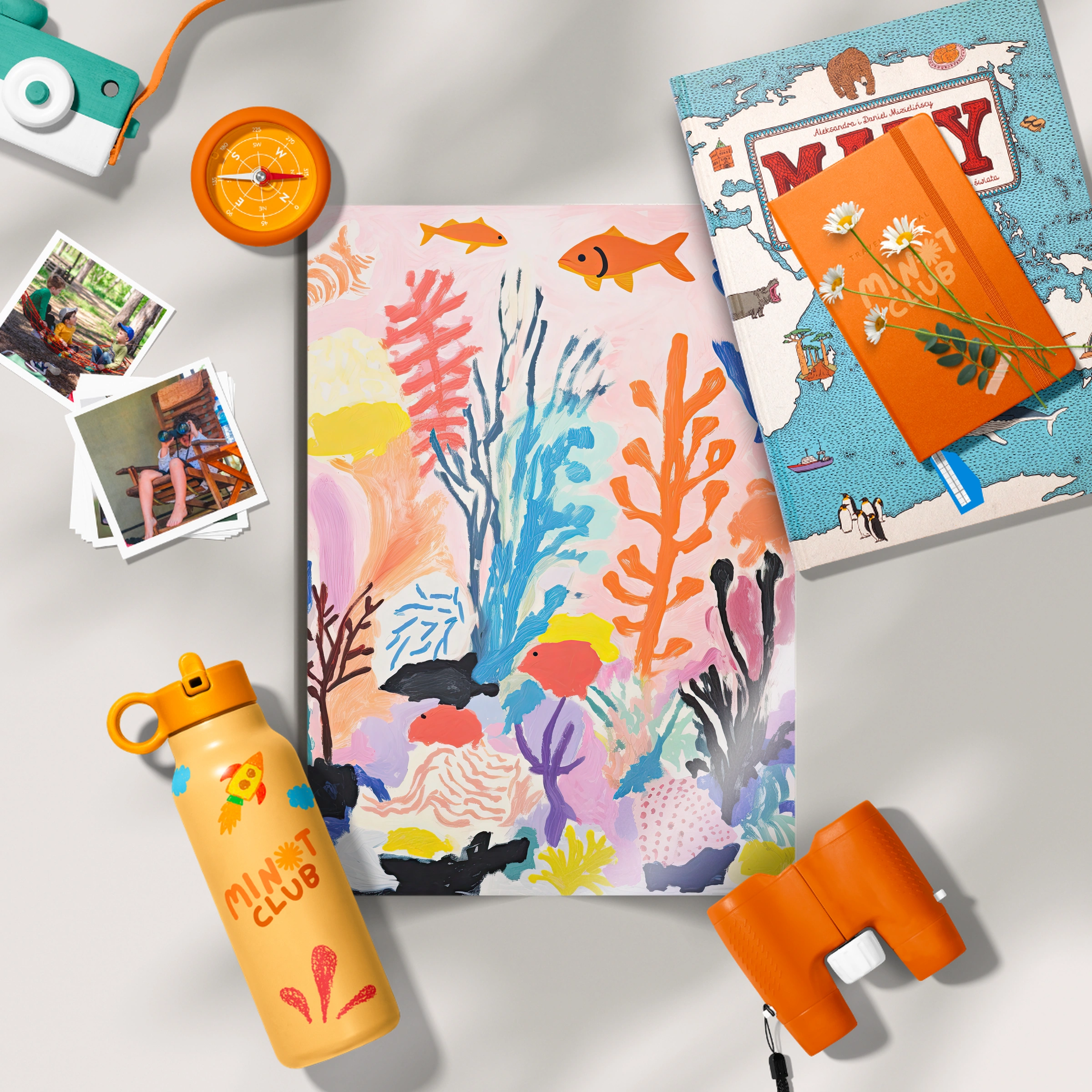 Coral Garden Nursery Print