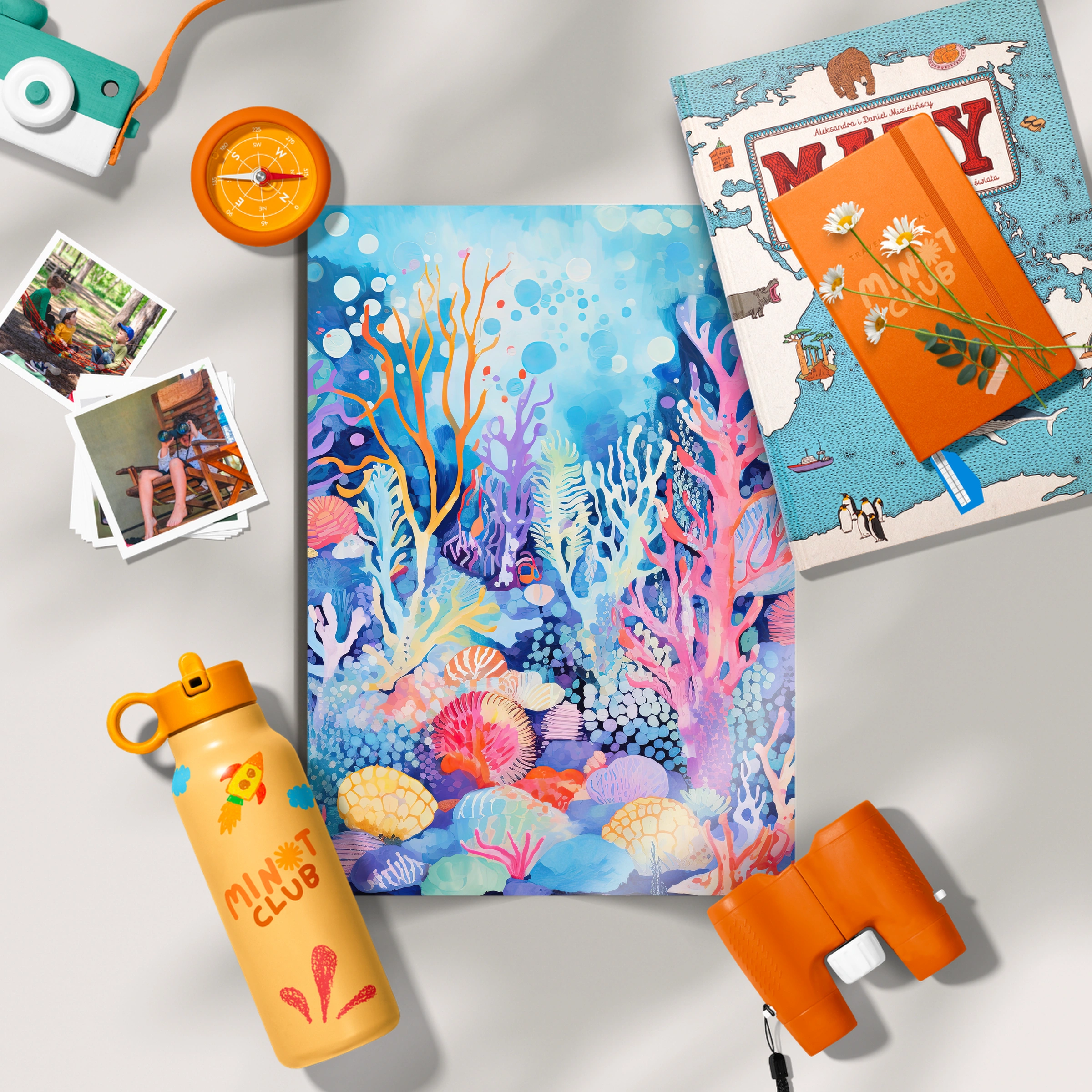 Coral Reef Garden Nursery Print