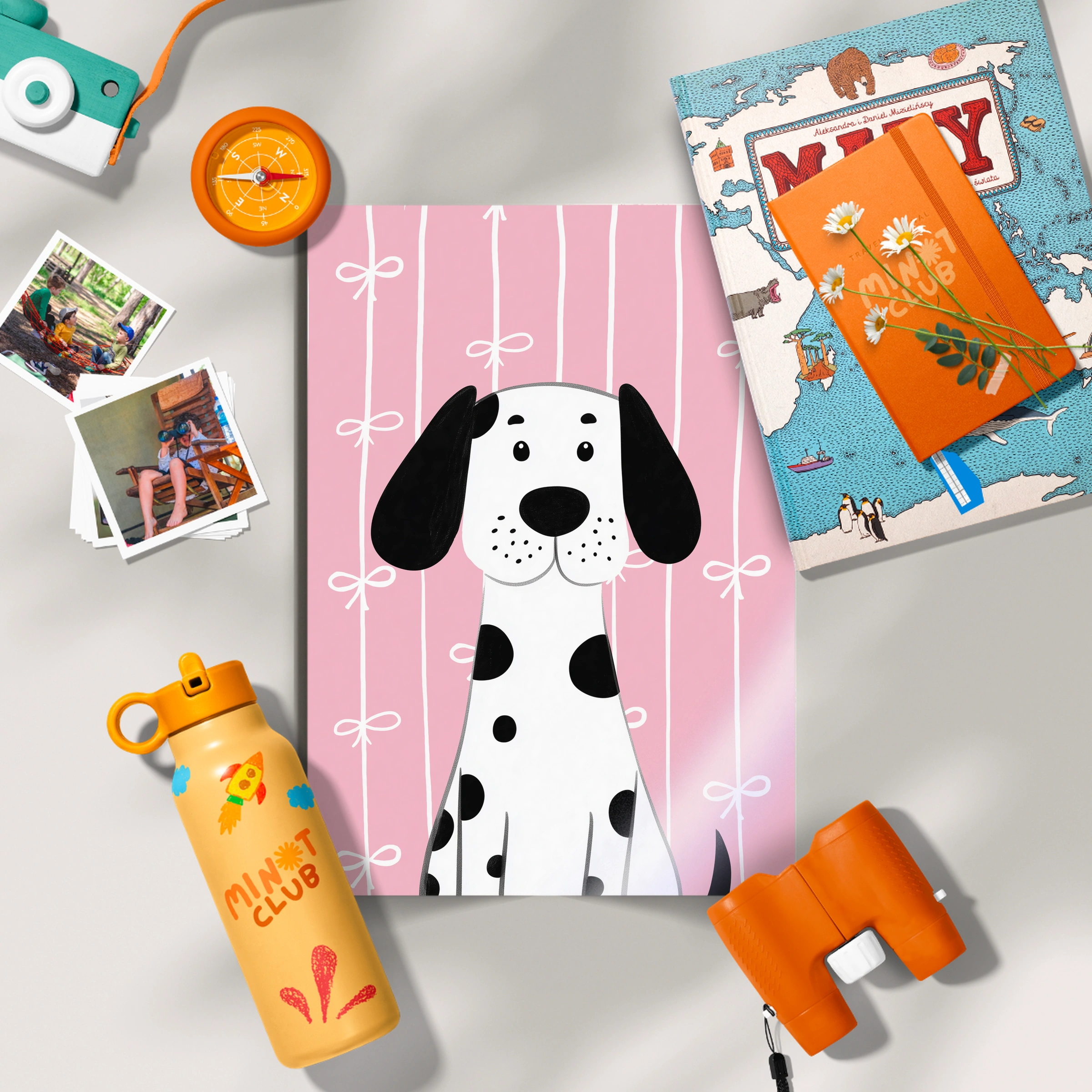 Dalmatian Puppy Nursery Print