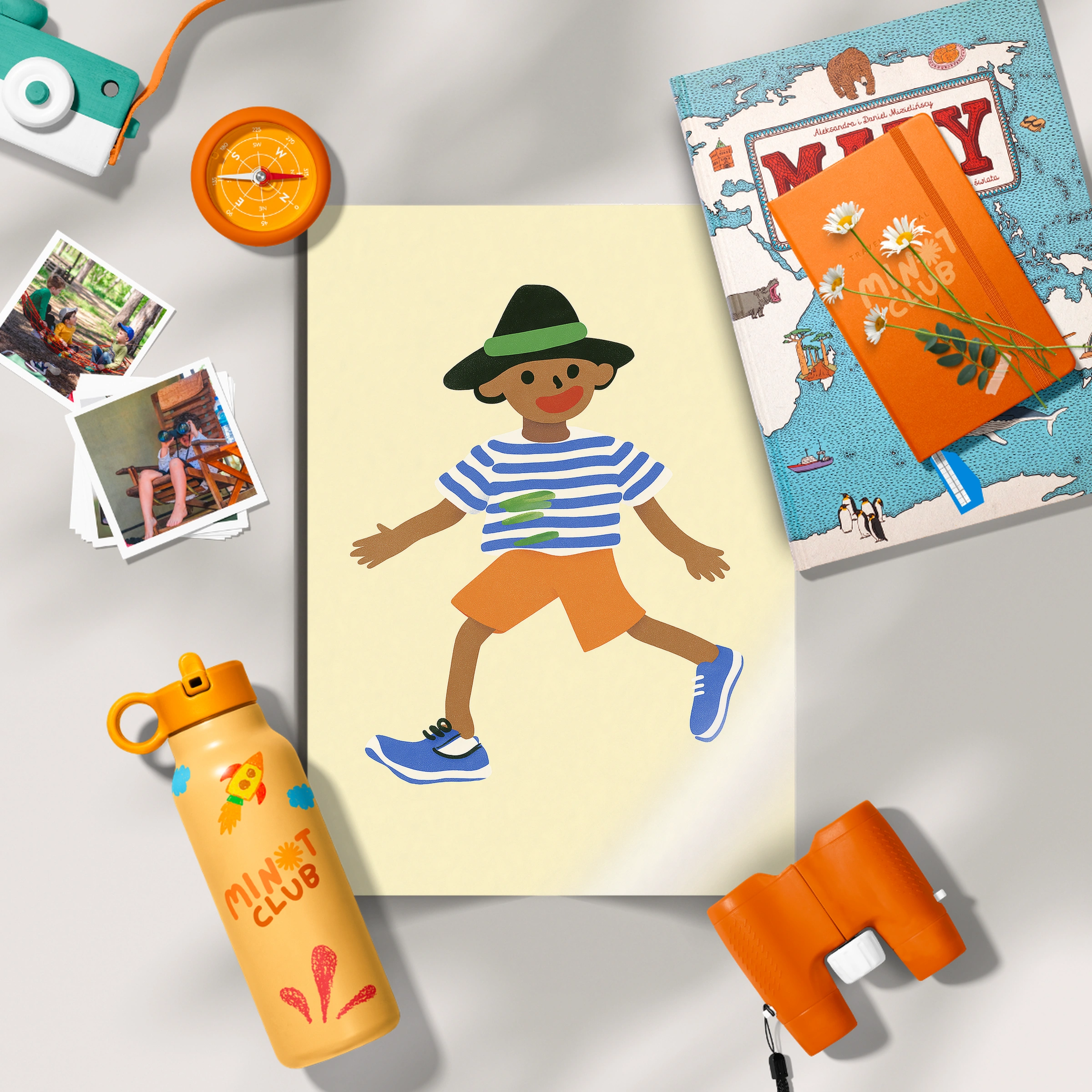 Dancing Boy Nursery Print