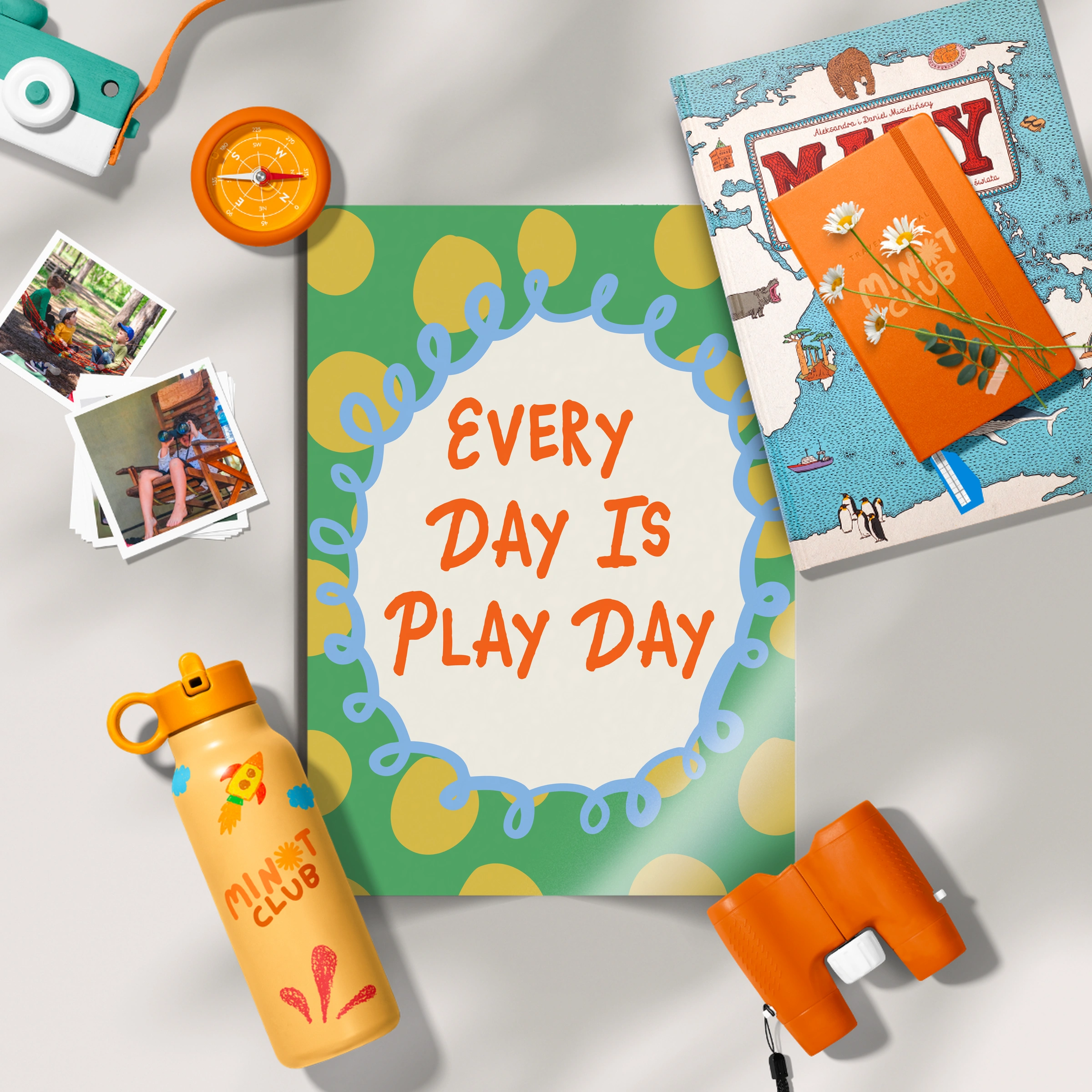 Every Day Is Play Day Nursery Print