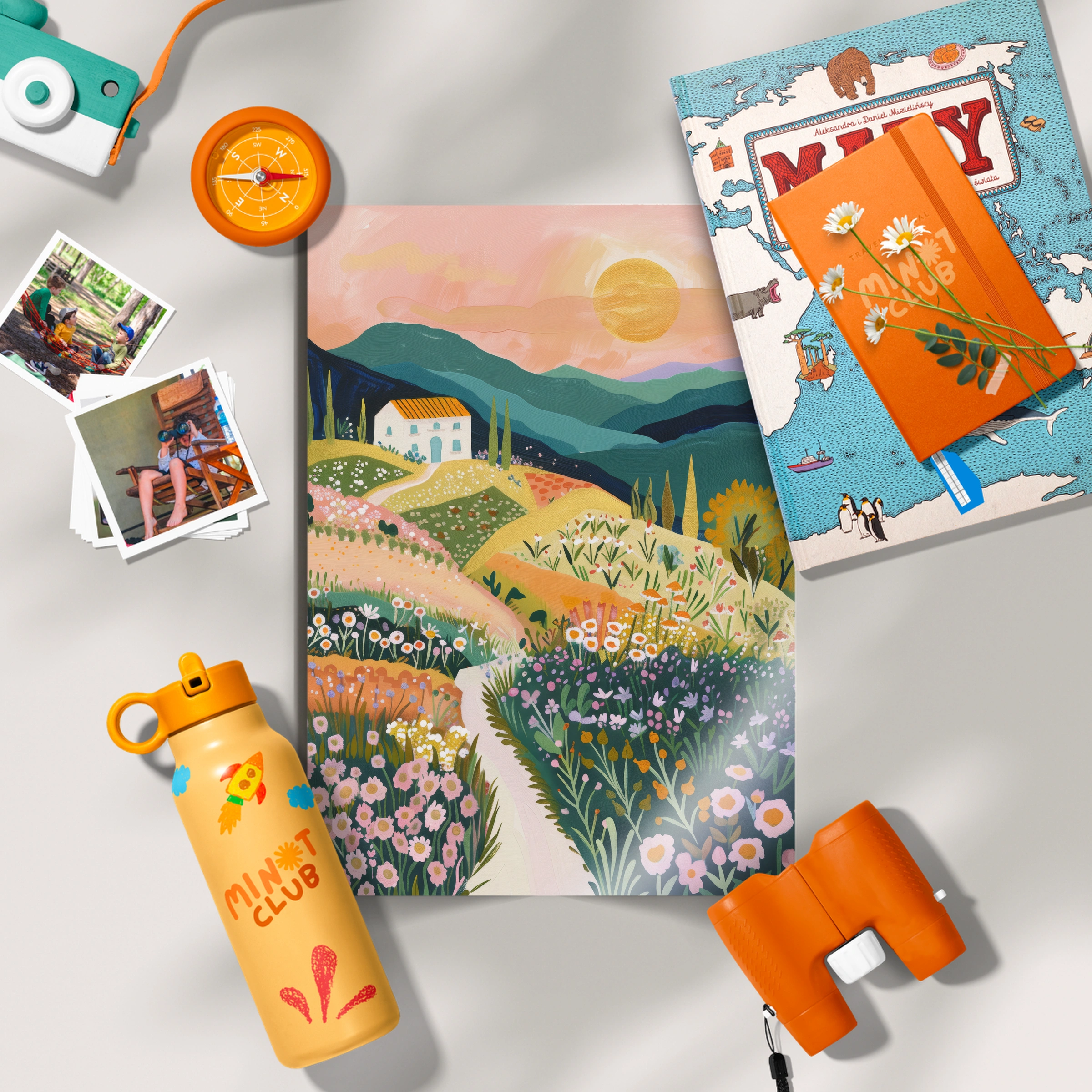 Flower Valley Nursery Print