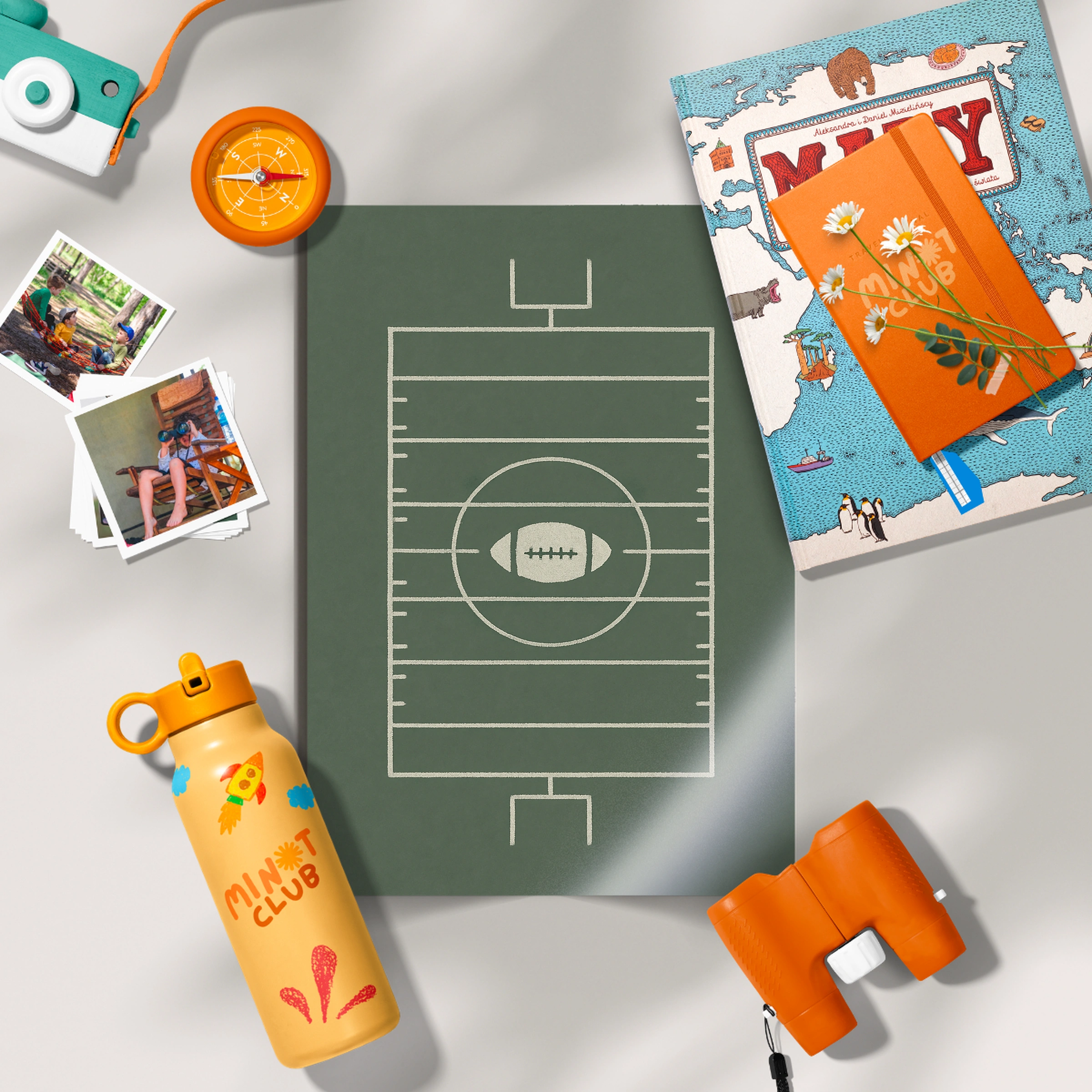 Football Field Nursery Print