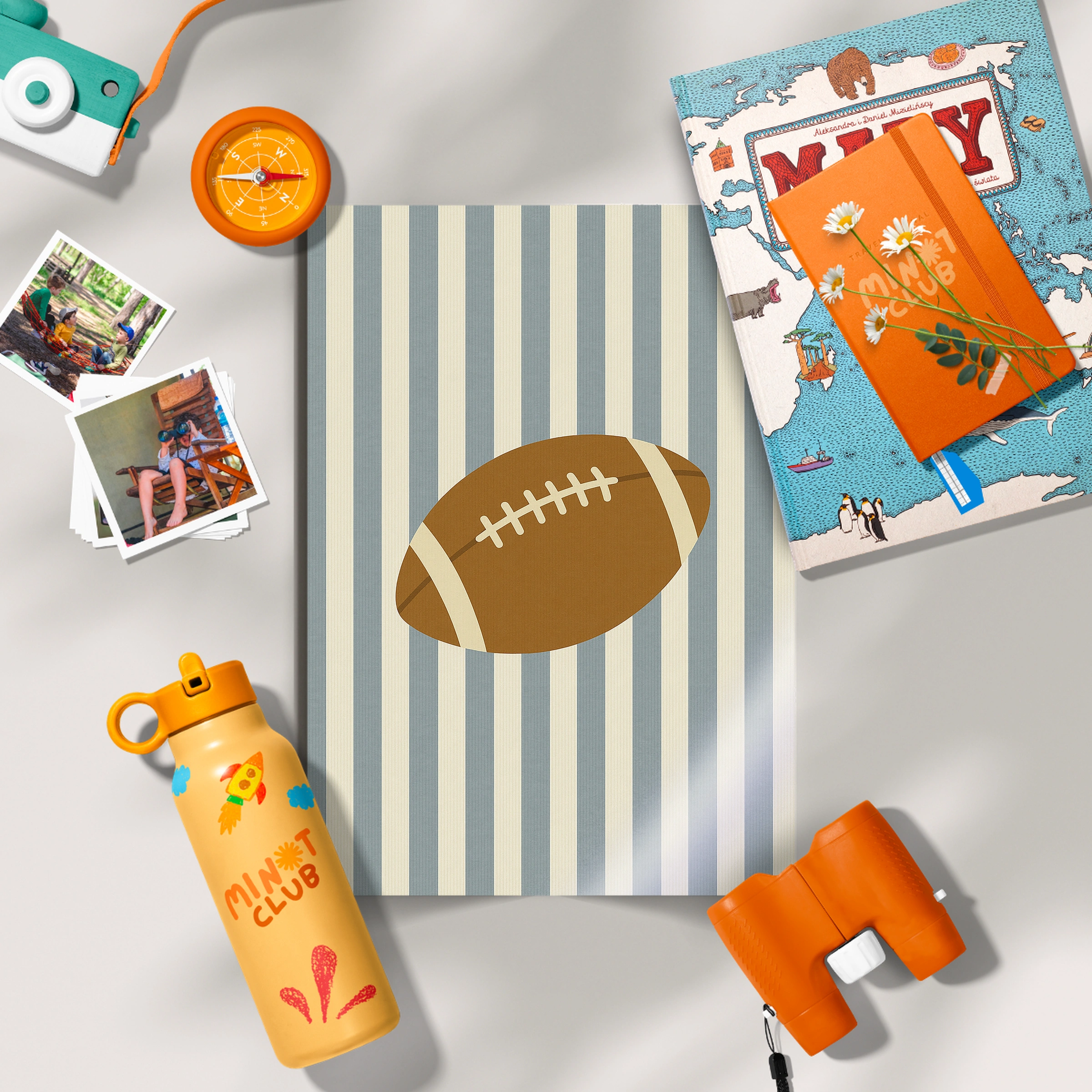 Football Two Nursery Print