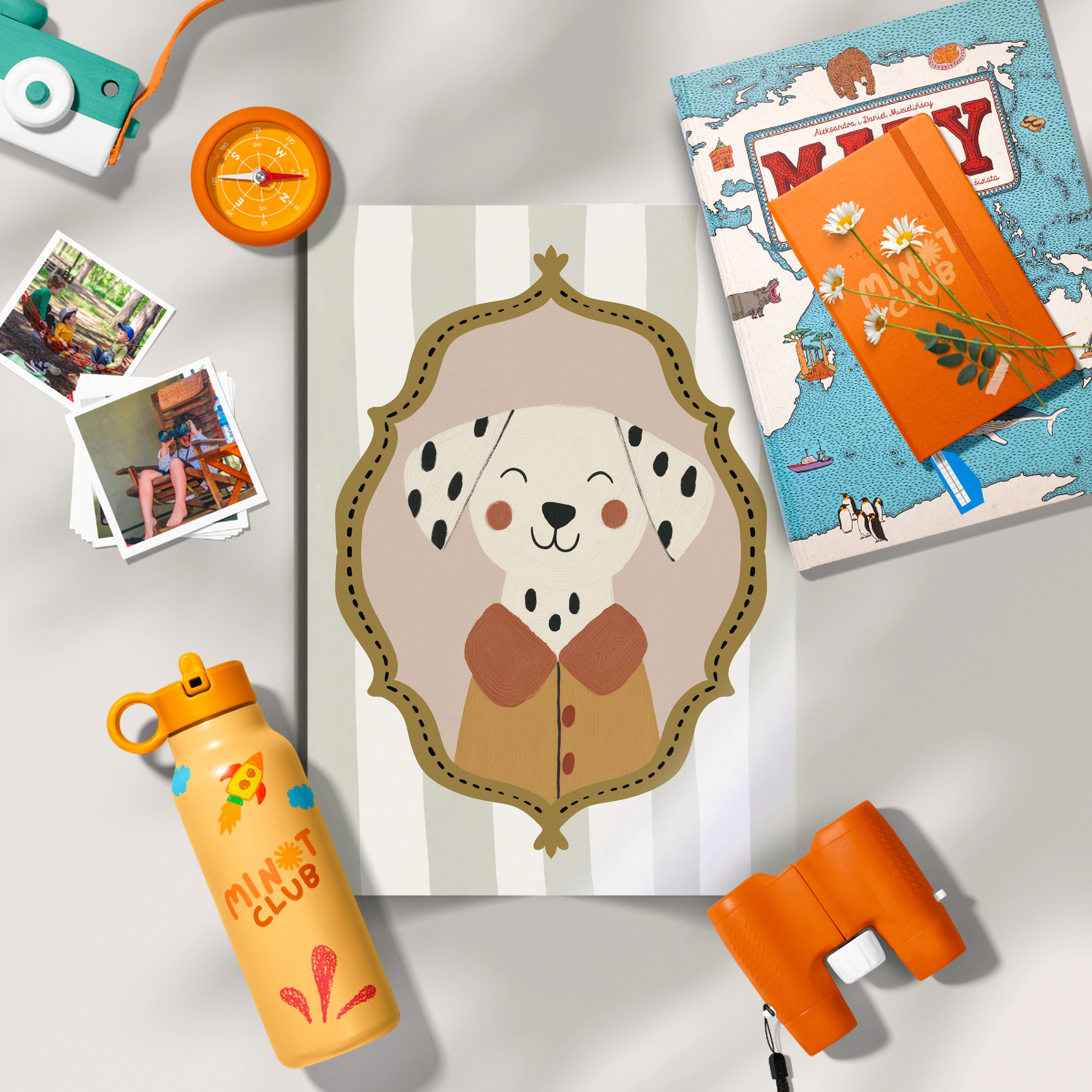 Framed Dog Nursery Print