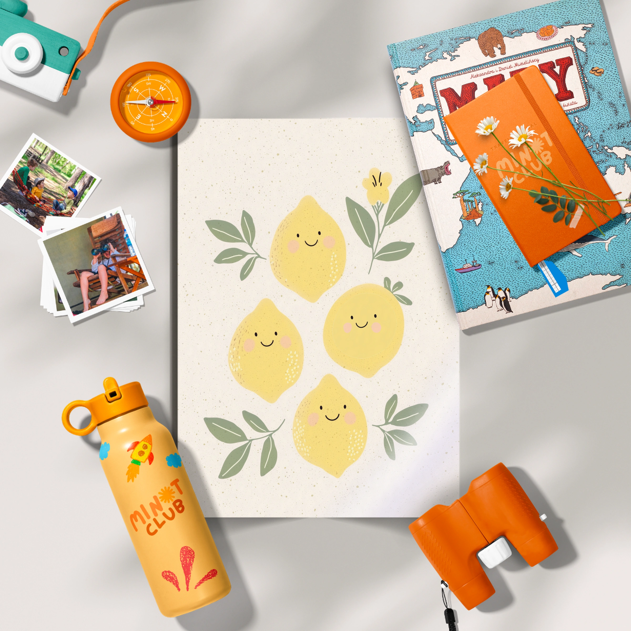 Fresh Lemons Nursery Print