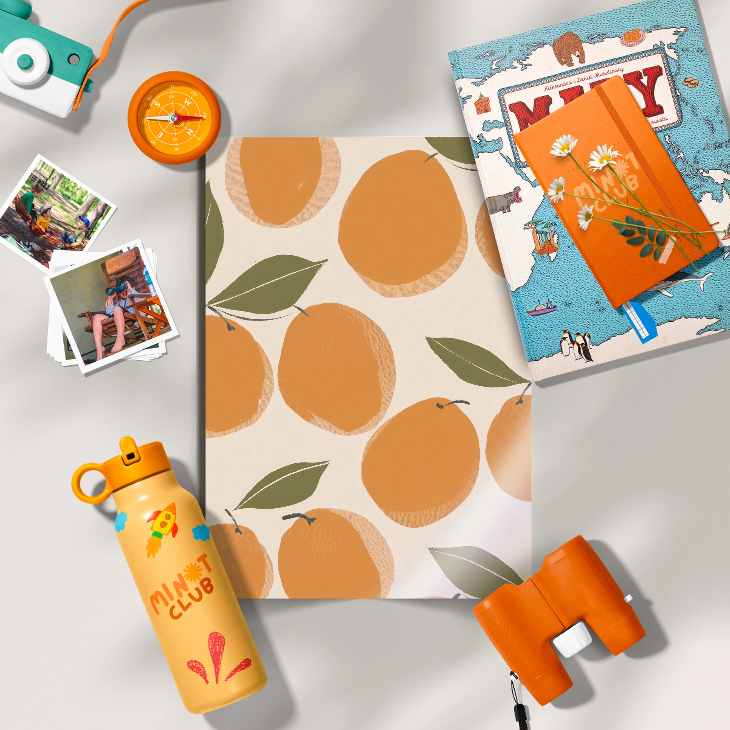 Fresh Oranges Nursery Print