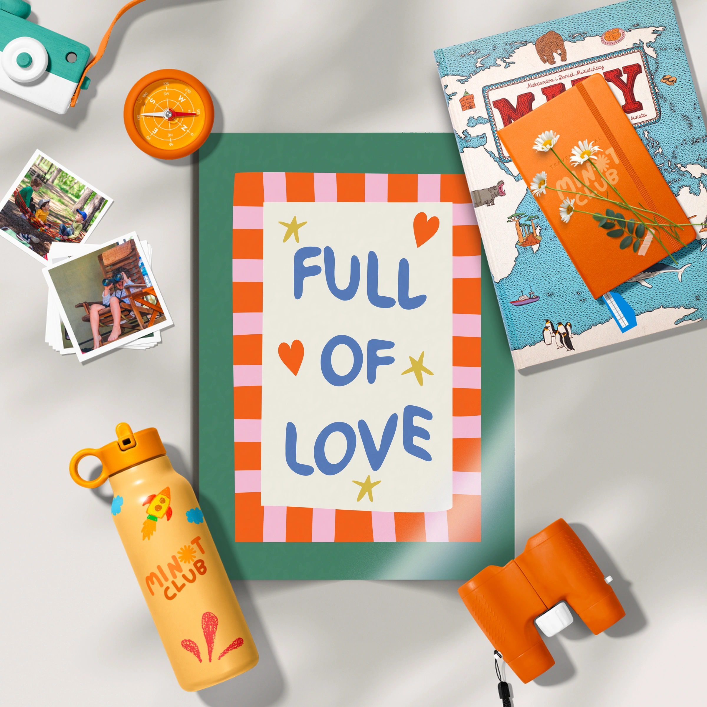 Full Of Love Nursery Print
