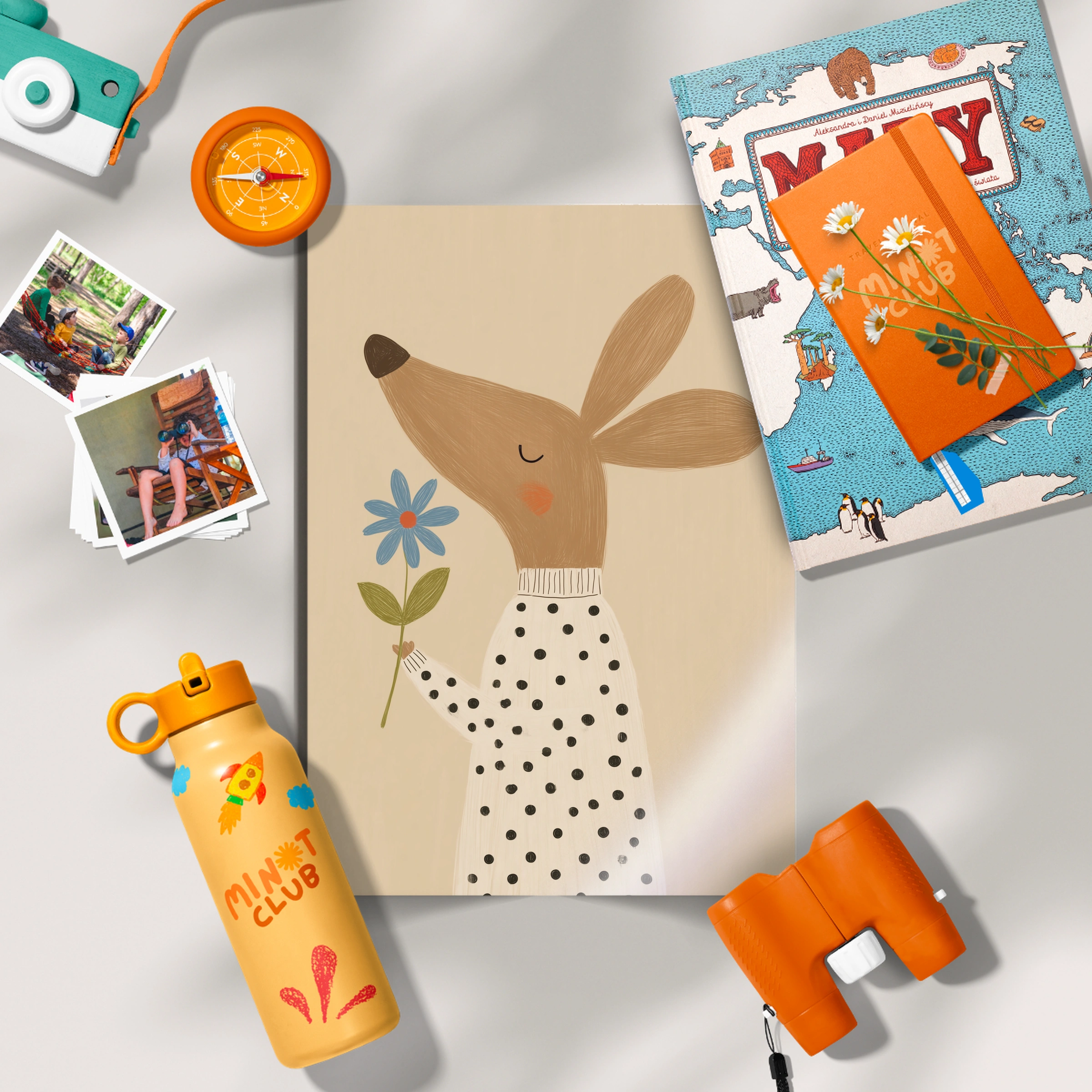 Gentle Deer Nursery Print