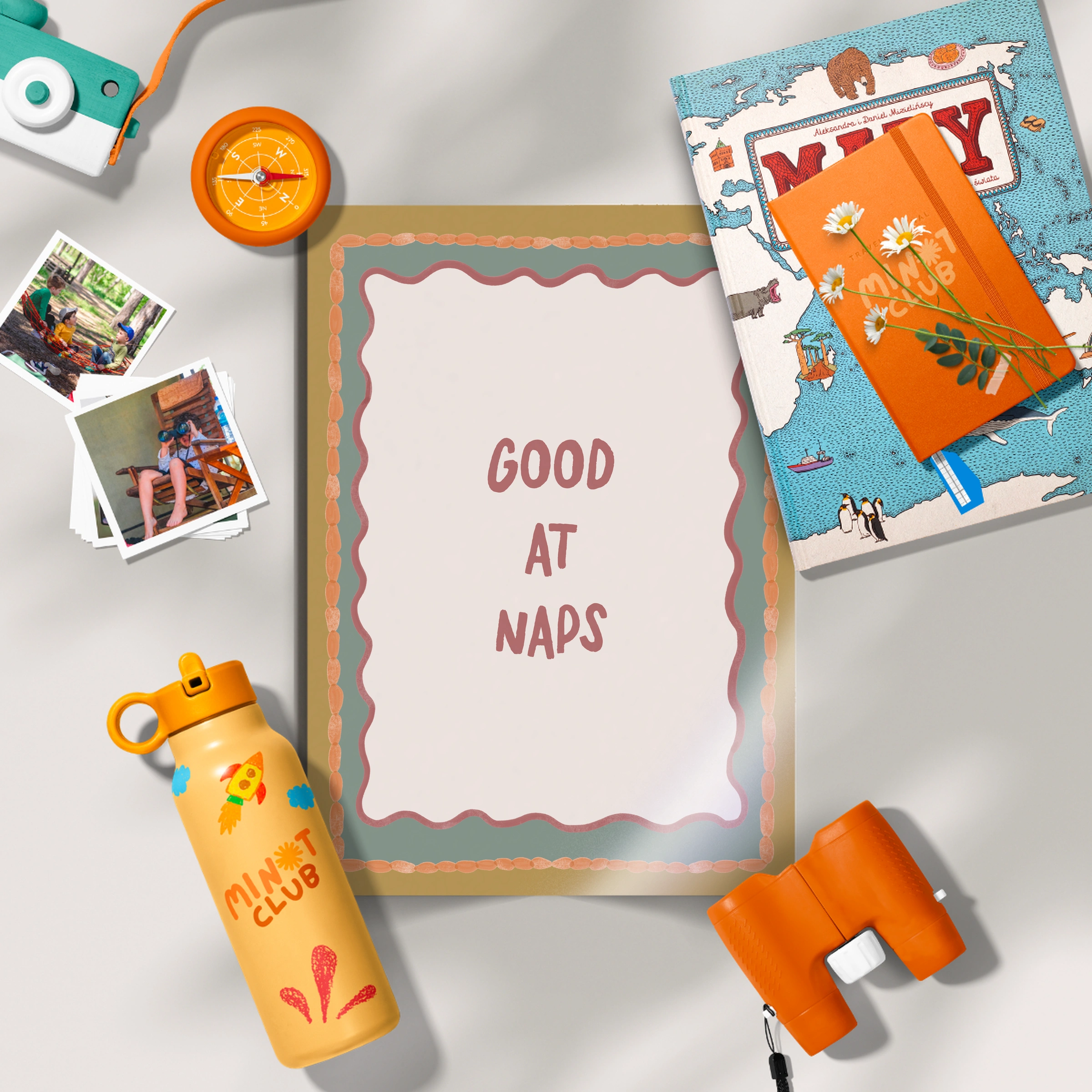 Good At Naps Nursery Print