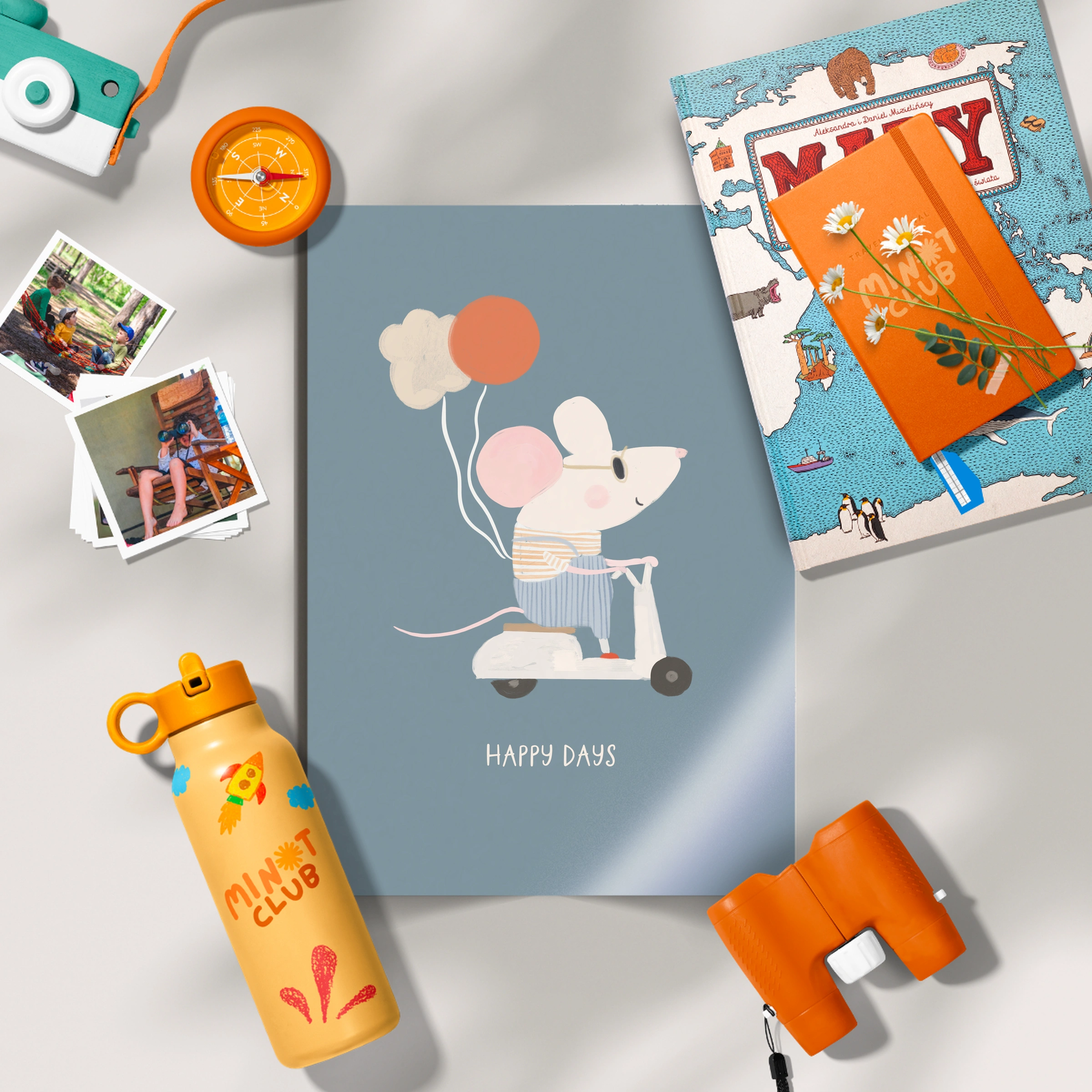Happy Days Mouse Nursery Print