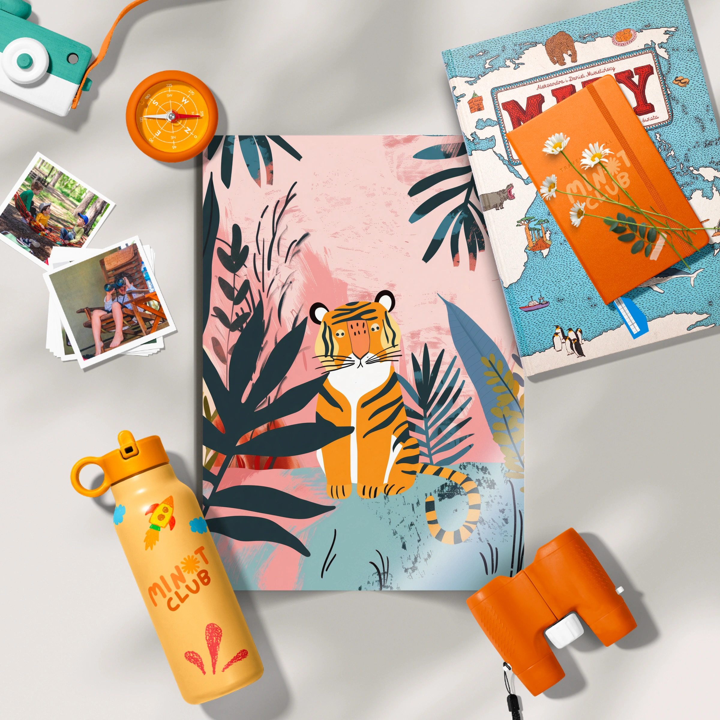Jungle Tiger Nursery Print