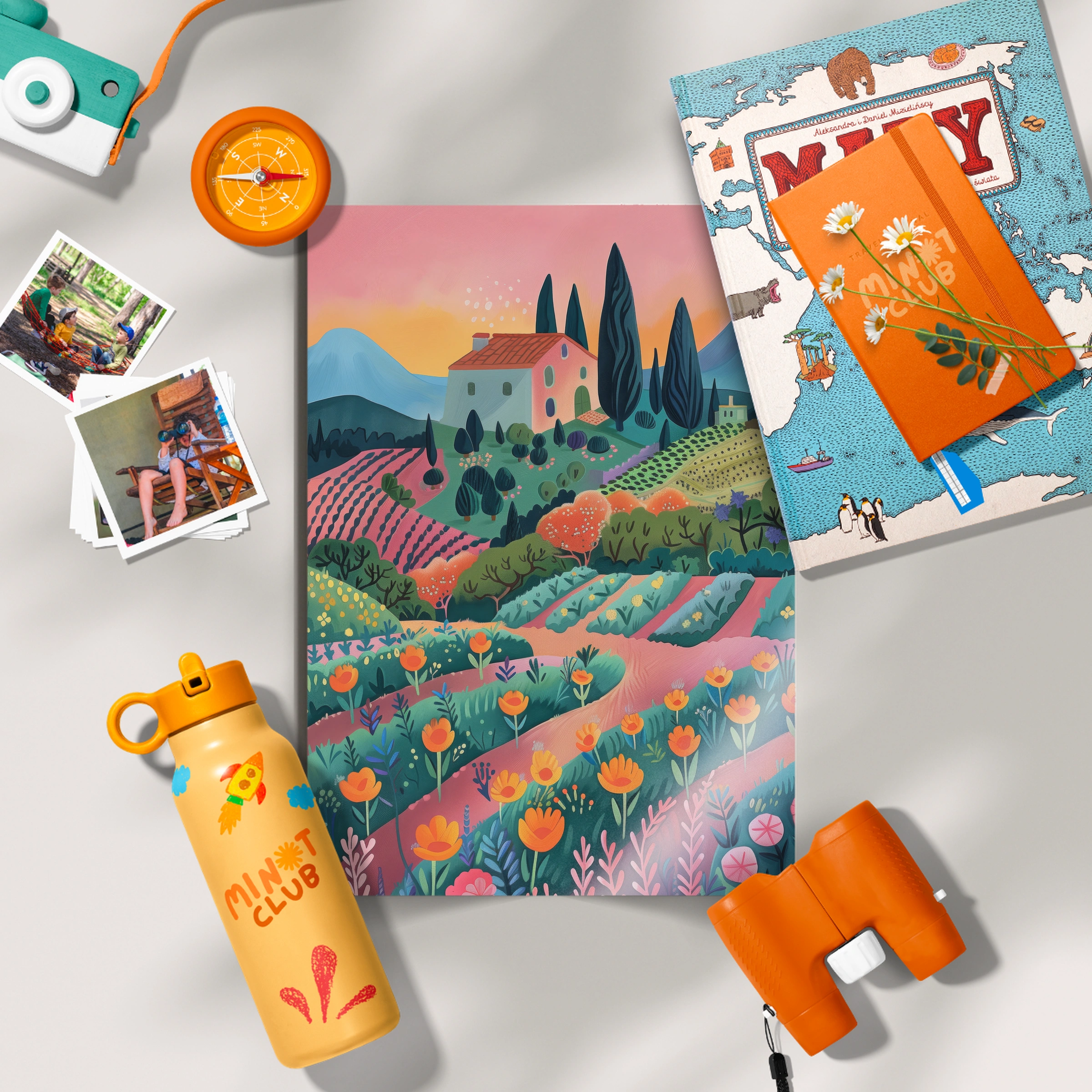 Lavender Fields Nursery Print