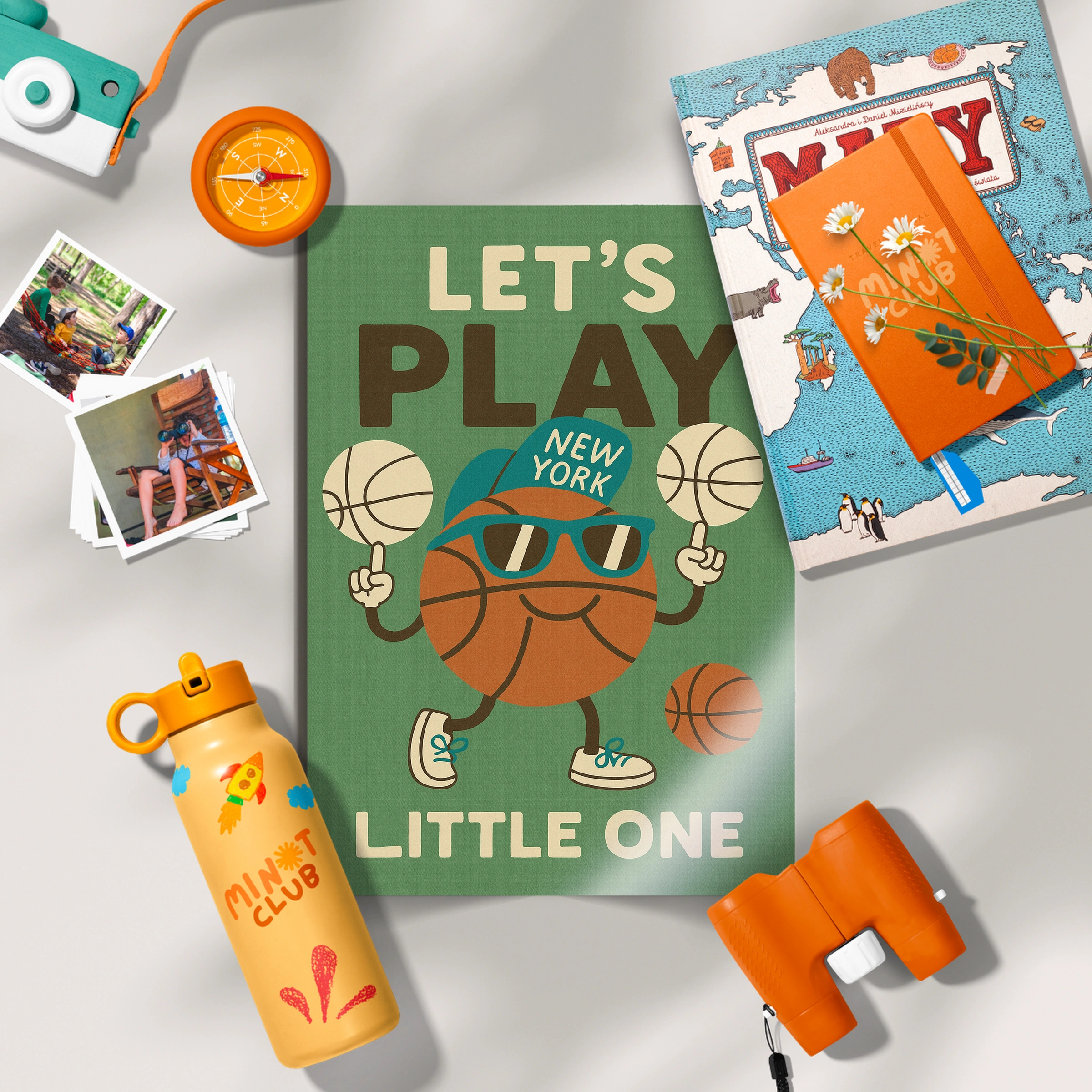 Let's Play Little One Nursery Print